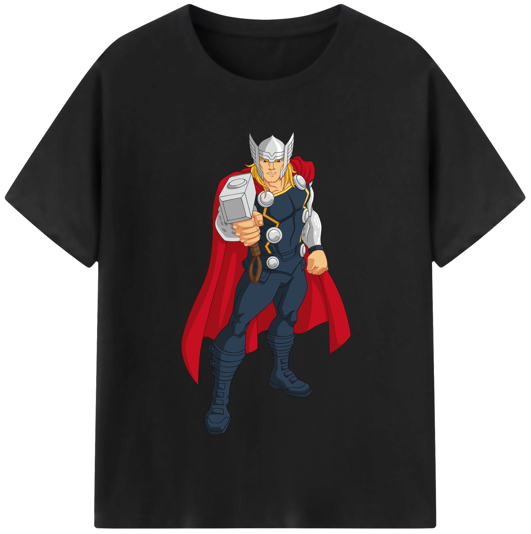（画像用） アベンジャーズ The Avengers 綿100％半袖Tシャツ（フロントプリント）