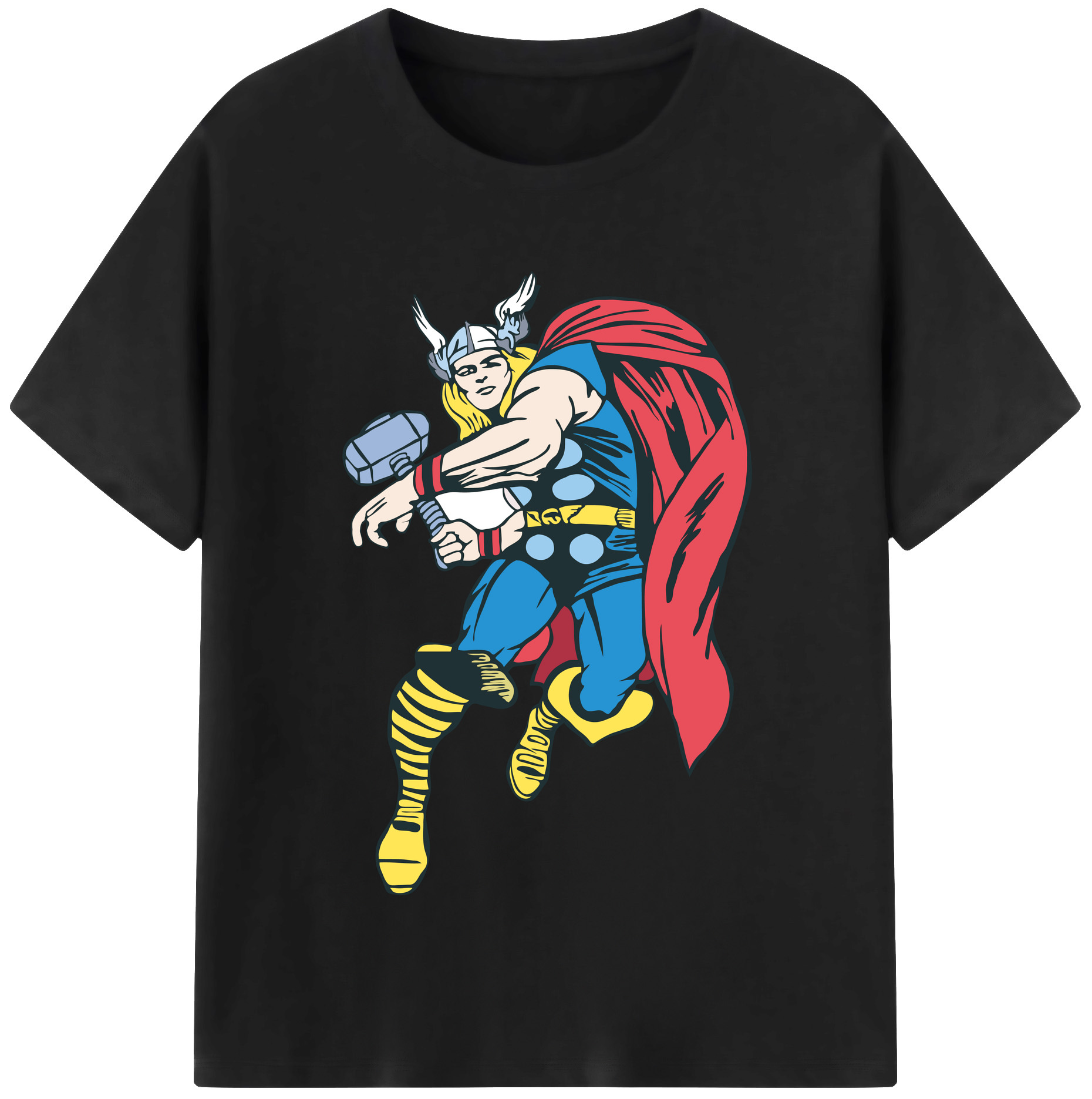 （画像用） アベンジャーズ The Avengers 綿100％半袖Tシャツ（フロントプリント）