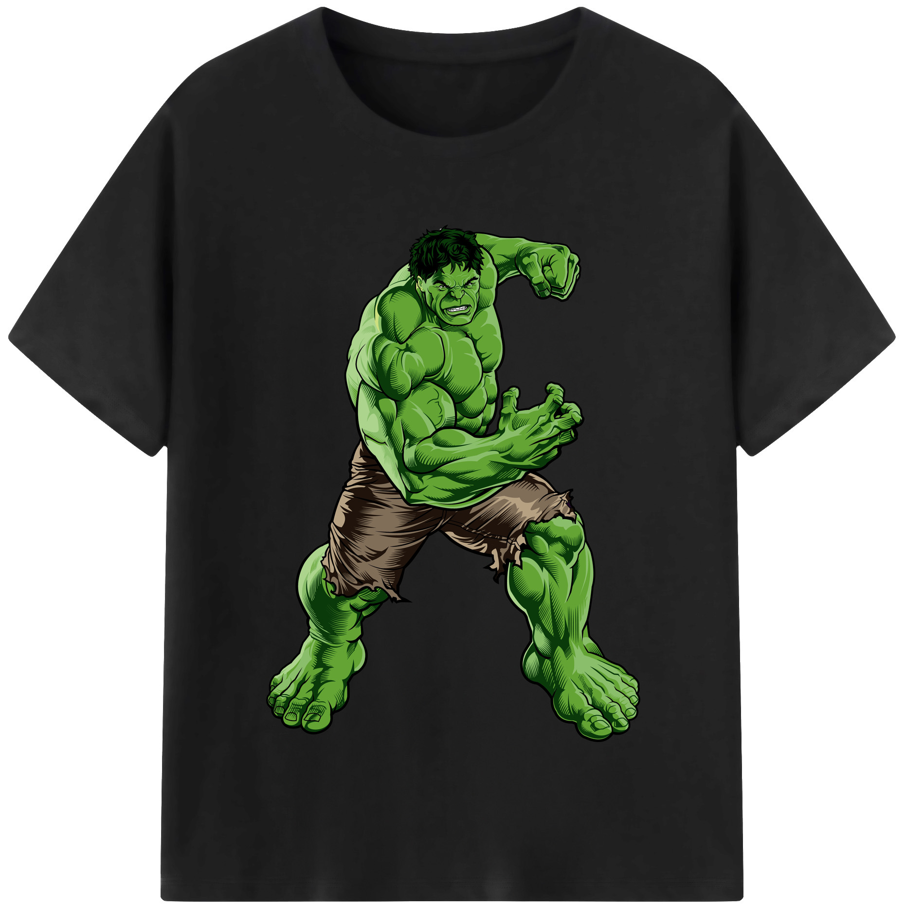 （画像用） アベンジャーズ The Avengers 綿100％半袖Tシャツ（フロントプリント）