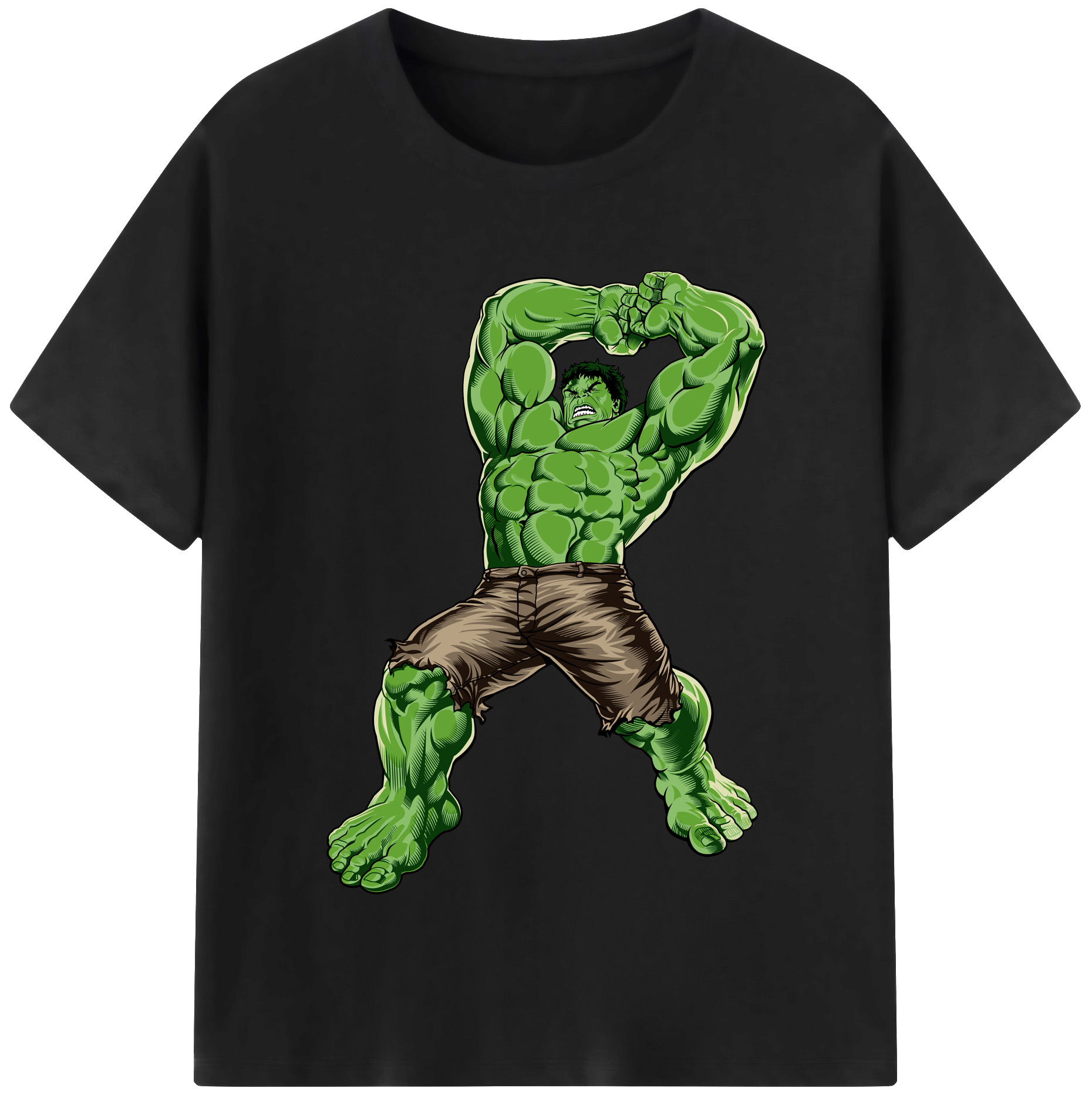 （画像用） アベンジャーズ The Avengers 綿100％半袖Tシャツ（フロントプリント）