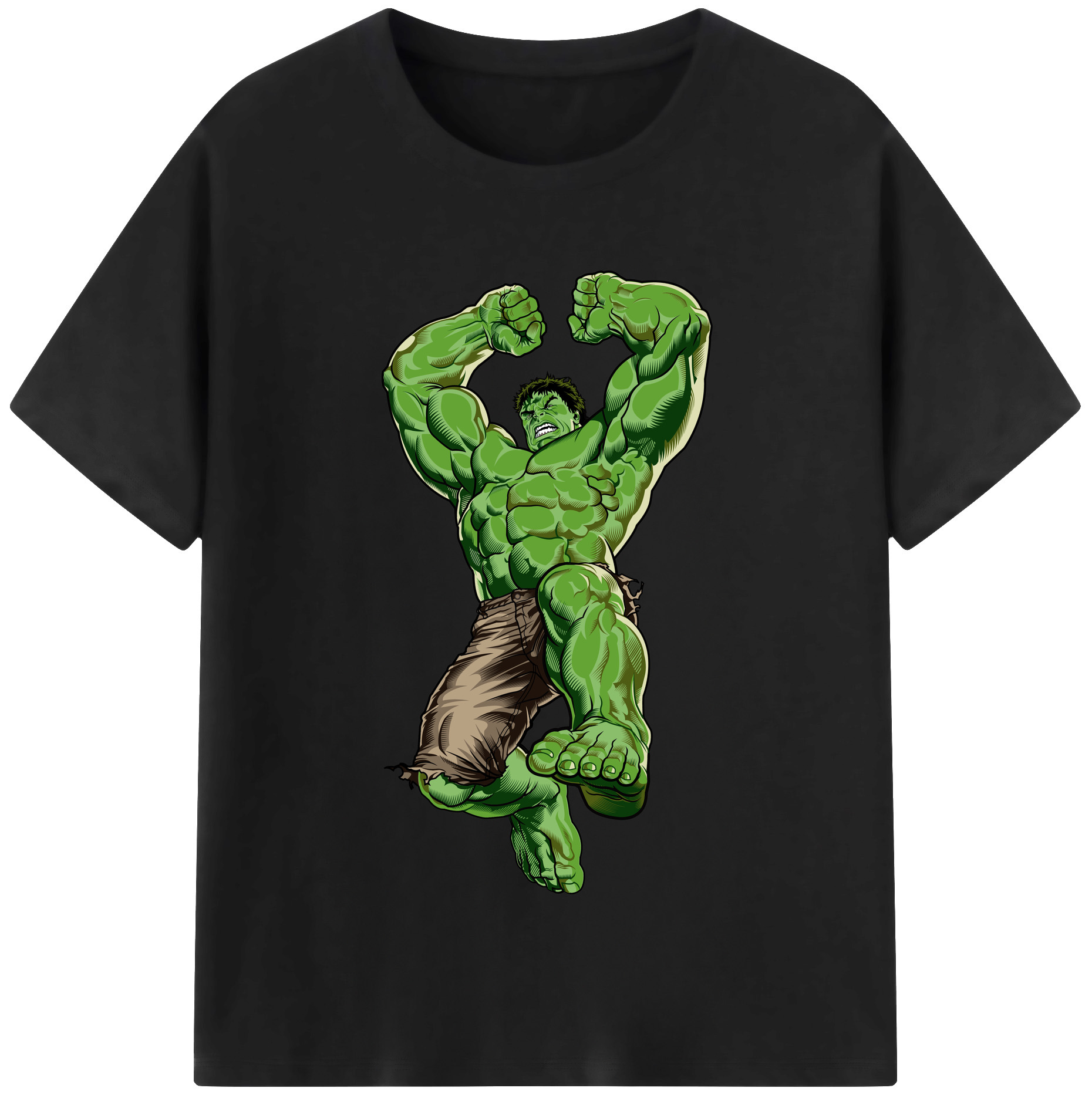 （画像用） アベンジャーズ The Avengers 綿100％半袖Tシャツ（フロントプリント）