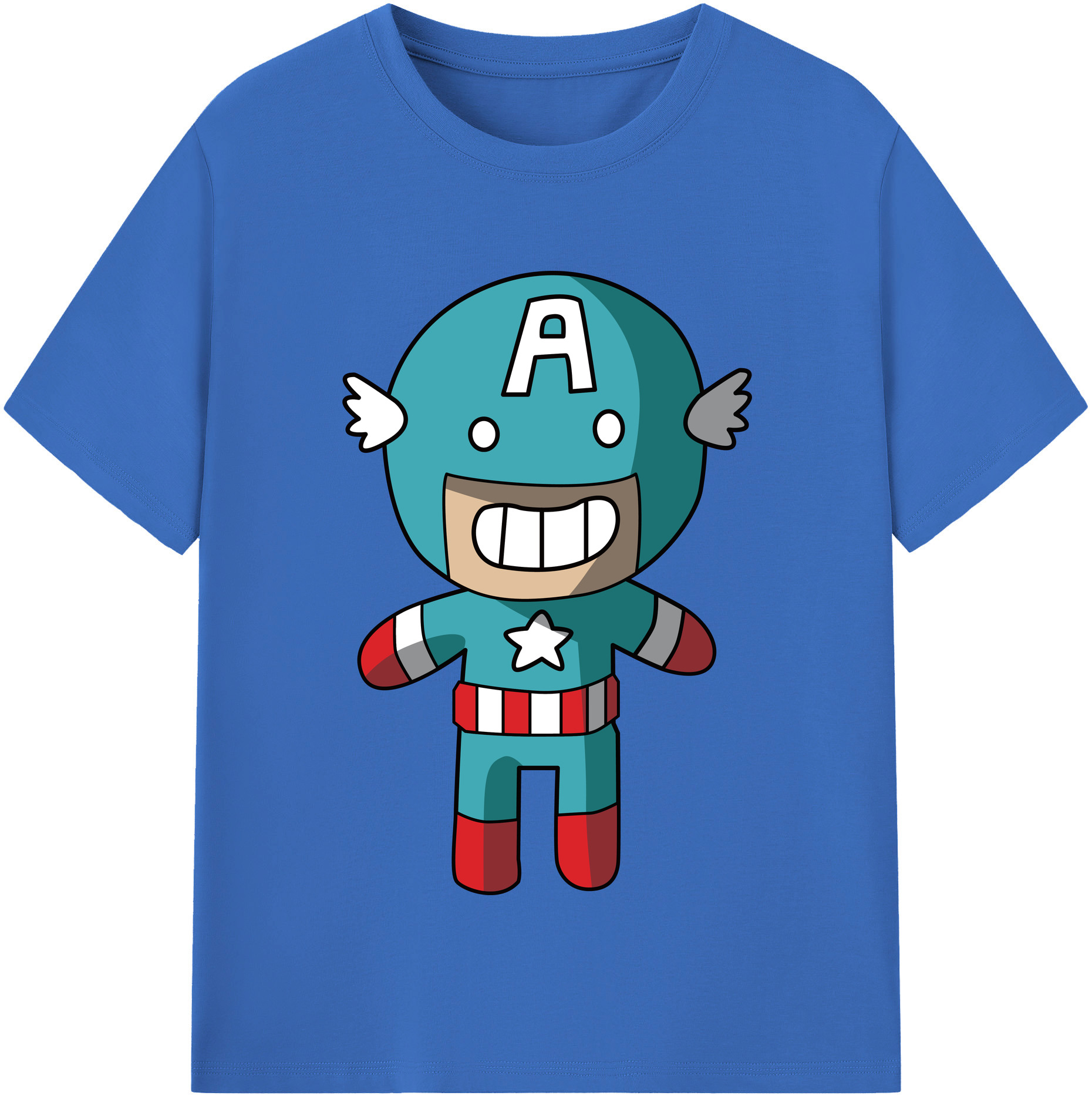 （画像用） アベンジャーズ The Avengers 綿100％半袖Tシャツ（フロントプリント）