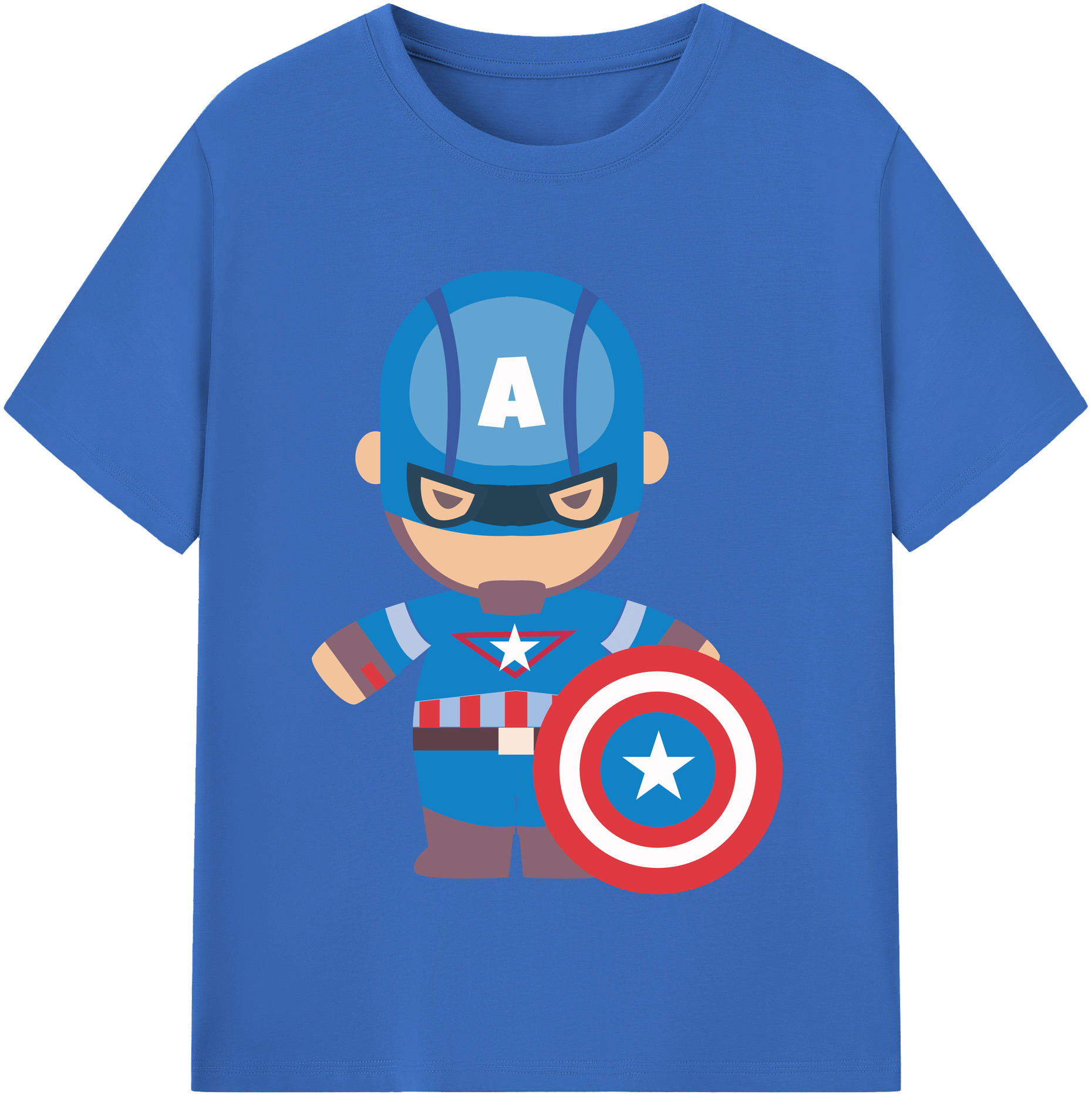 （画像用） アベンジャーズ The Avengers 綿100％半袖Tシャツ（フロントプリント）