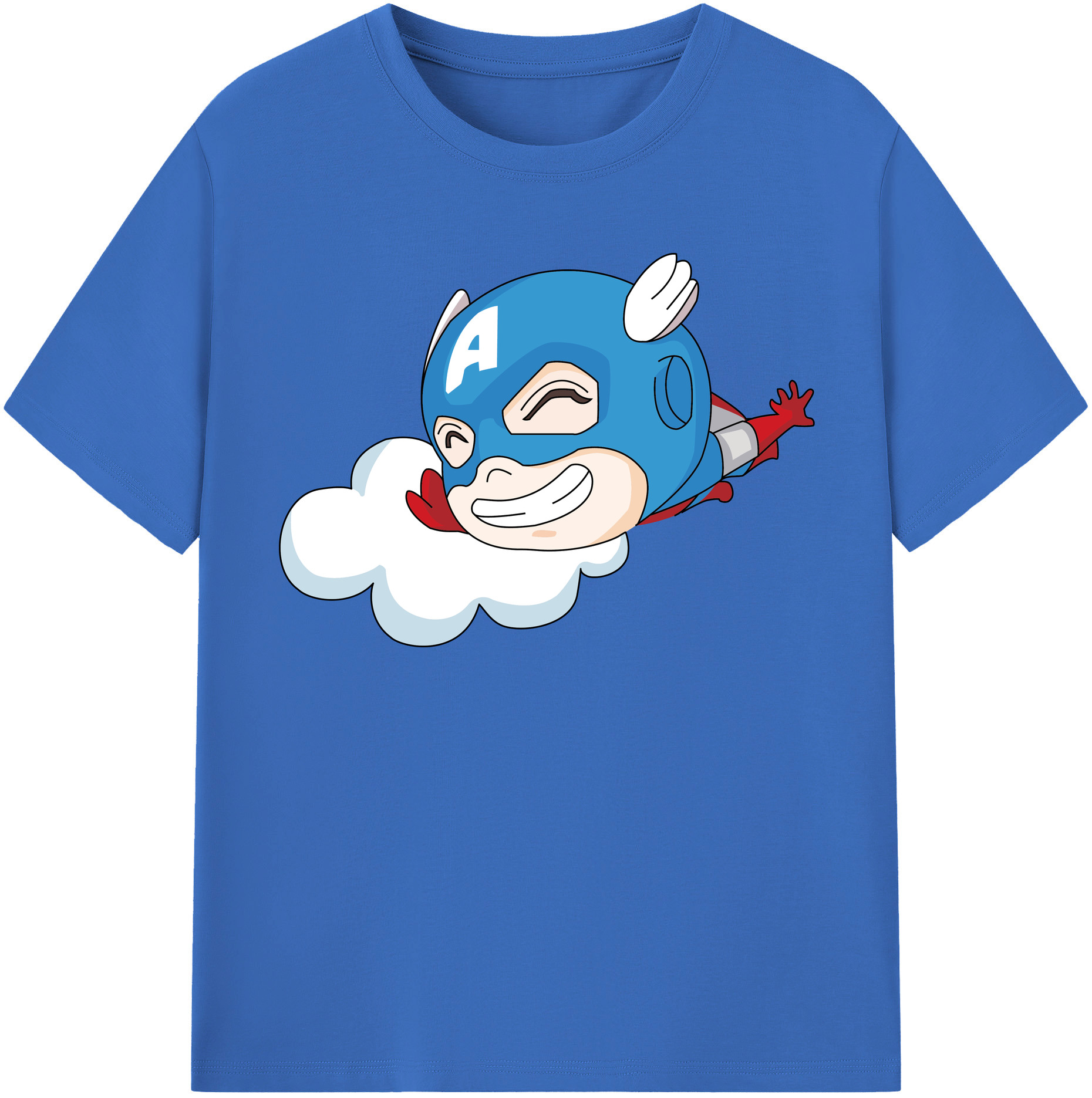 （画像用） アベンジャーズ The Avengers 綿100％半袖Tシャツ（フロントプリント）