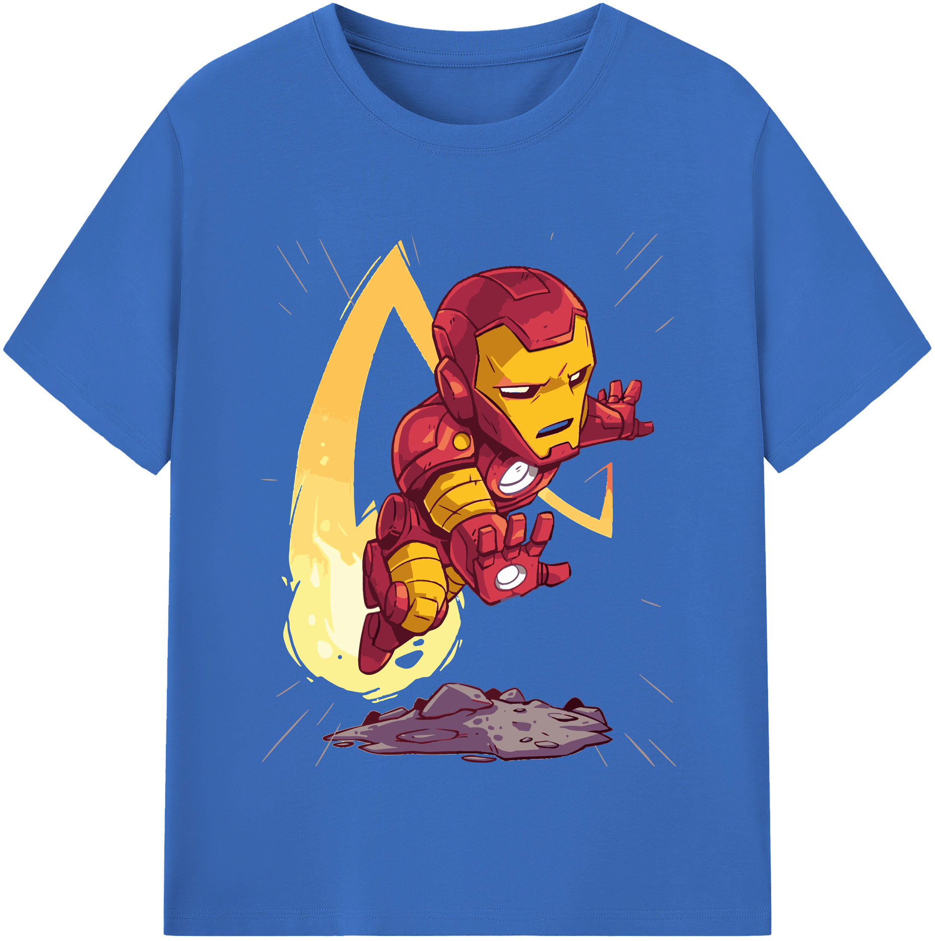 （画像用） アベンジャーズ The Avengers 綿100％半袖Tシャツ（フロントプリント）
