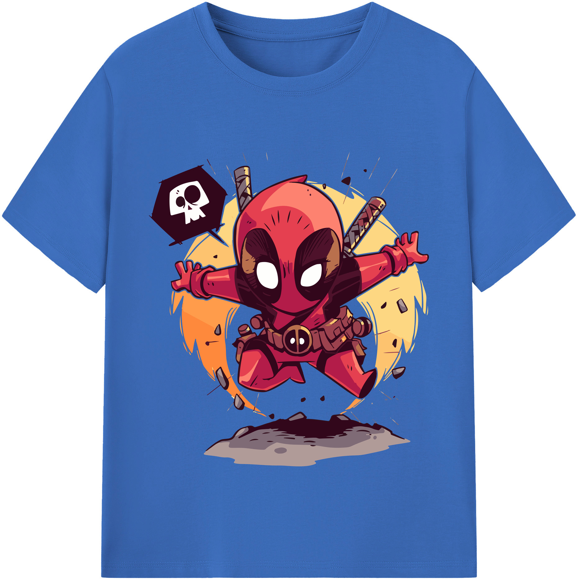 （画像用） アベンジャーズ The Avengers 綿100％半袖Tシャツ（フロントプリント）