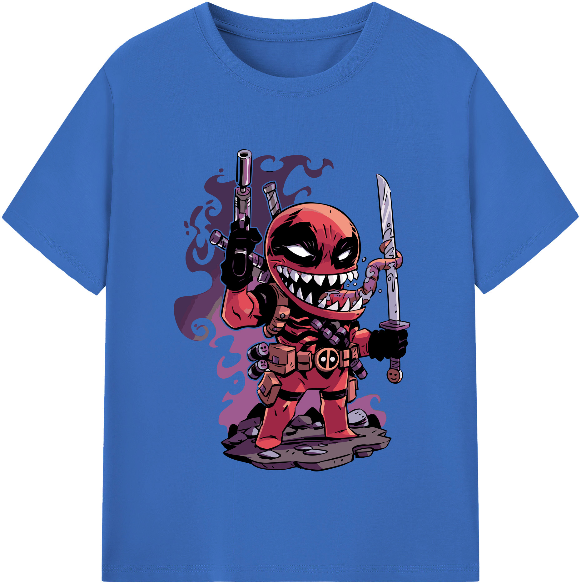 （画像用） アベンジャーズ The Avengers 綿100％半袖Tシャツ（フロントプリント）