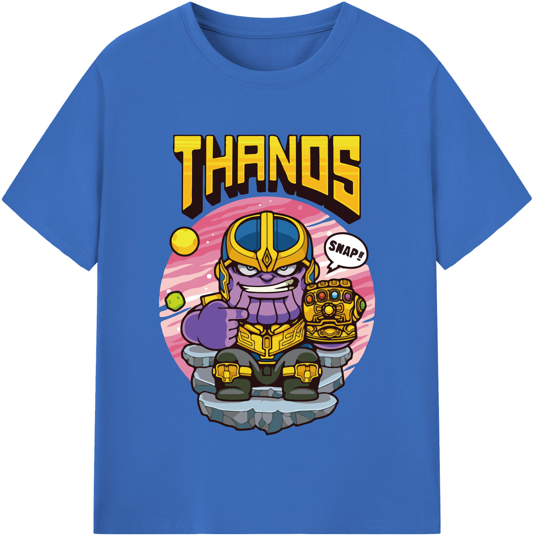 （画像用） アベンジャーズ The Avengers 綿100％半袖Tシャツ（フロントプリント）