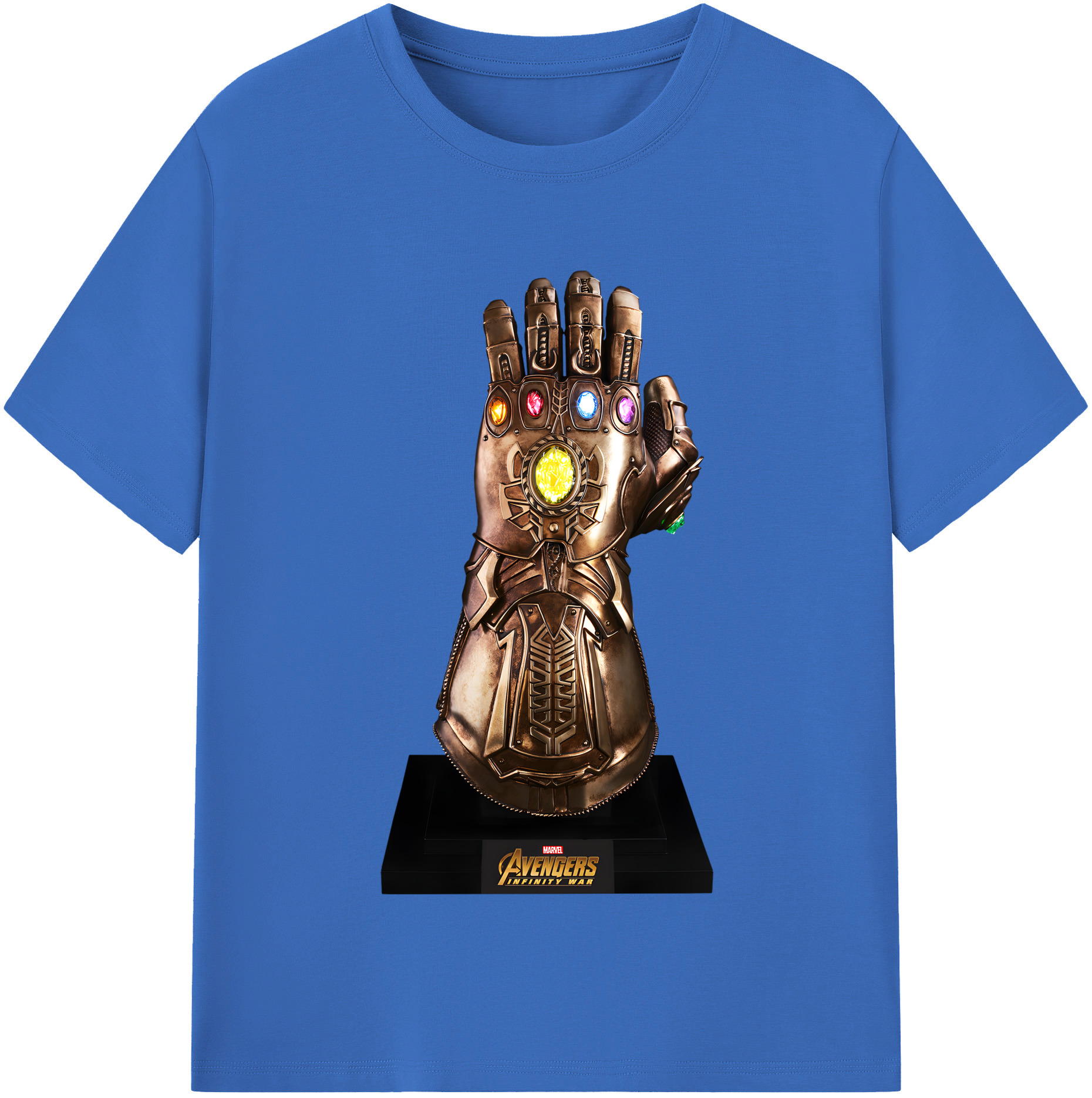 （画像用） アベンジャーズ The Avengers 綿100％半袖Tシャツ（フロントプリント）