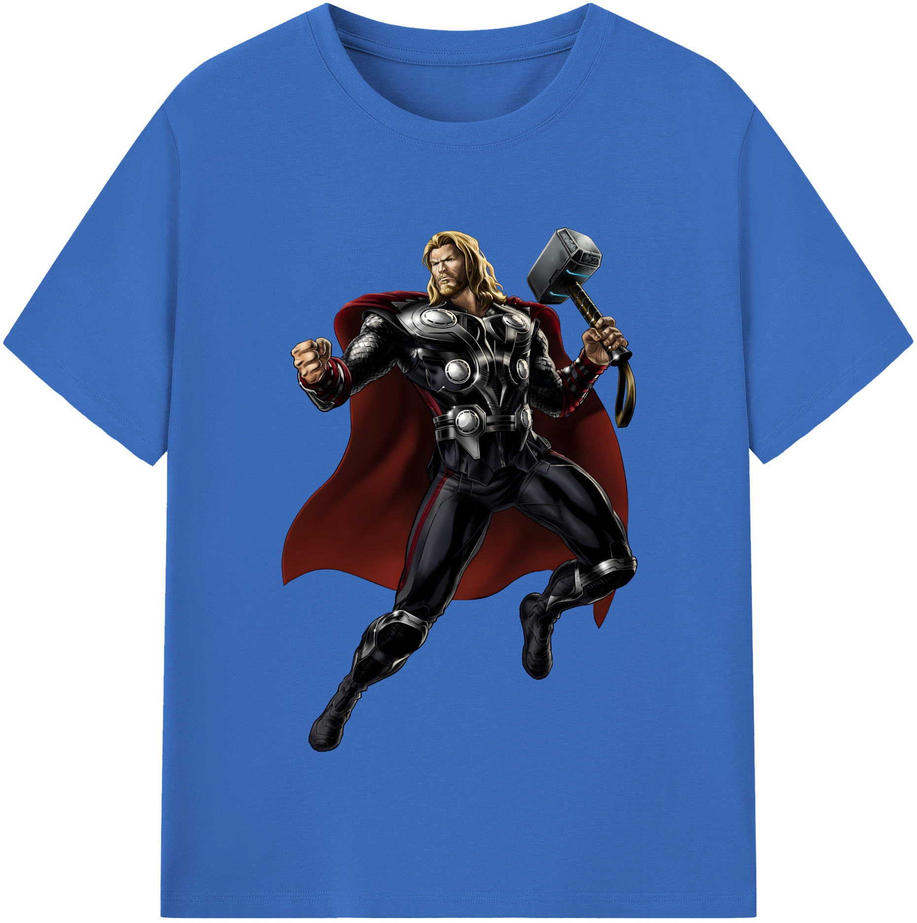 （画像用） アベンジャーズ The Avengers 綿100％半袖Tシャツ（フロントプリント）