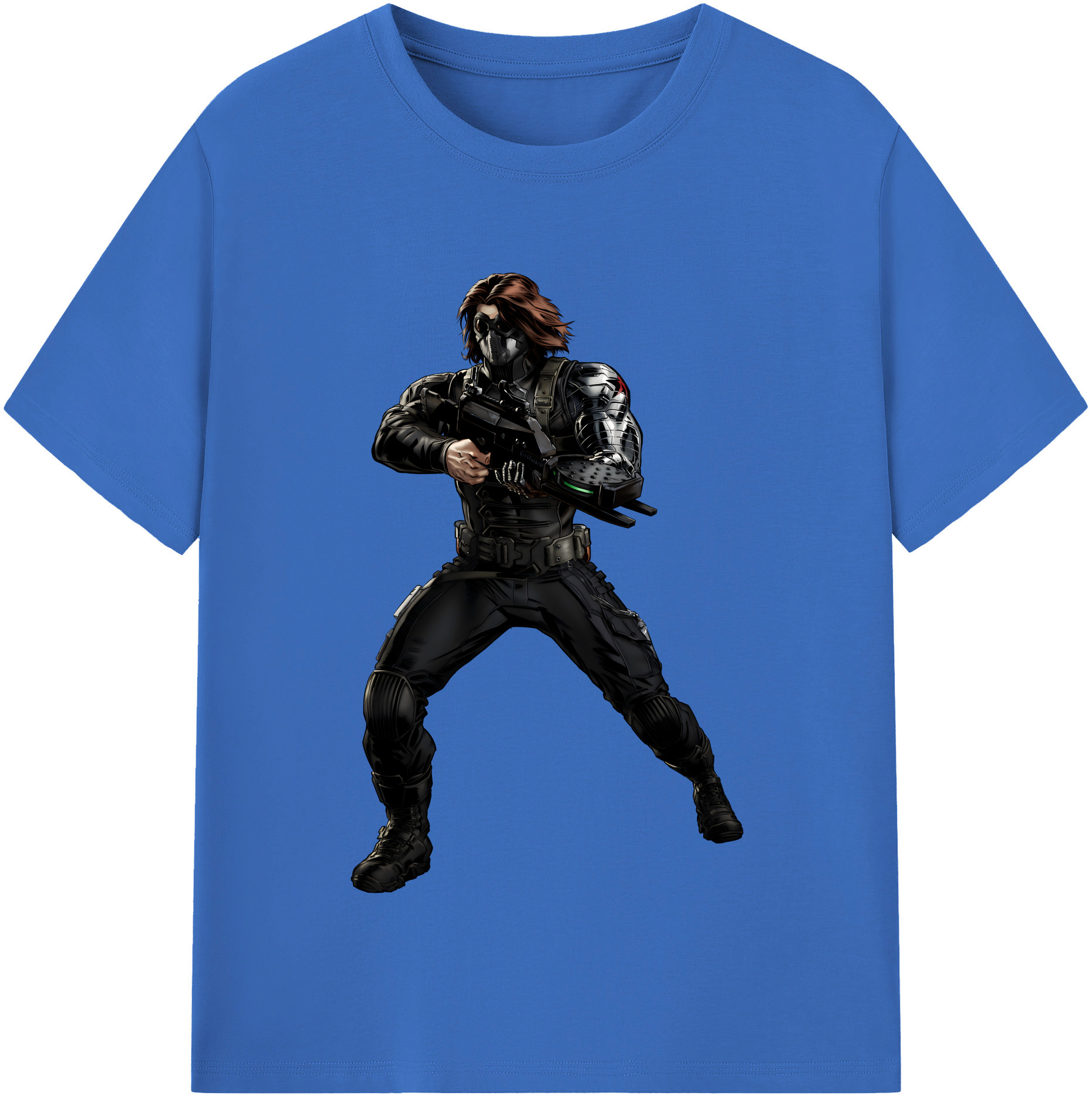 （画像用） アベンジャーズ The Avengers 綿100％半袖Tシャツ（フロントプリント）