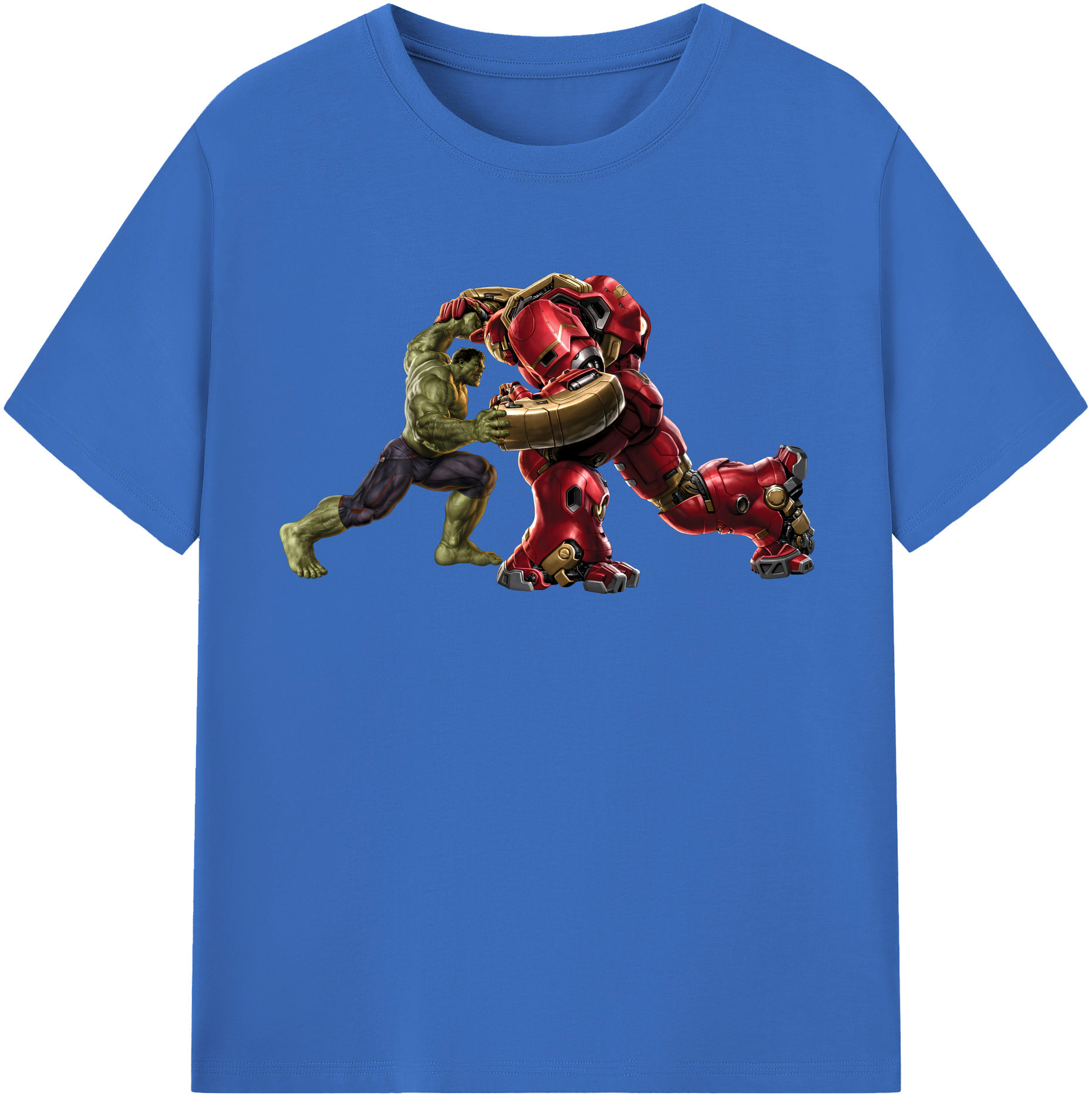 （画像用） アベンジャーズ The Avengers 綿100％半袖Tシャツ（フロントプリント）