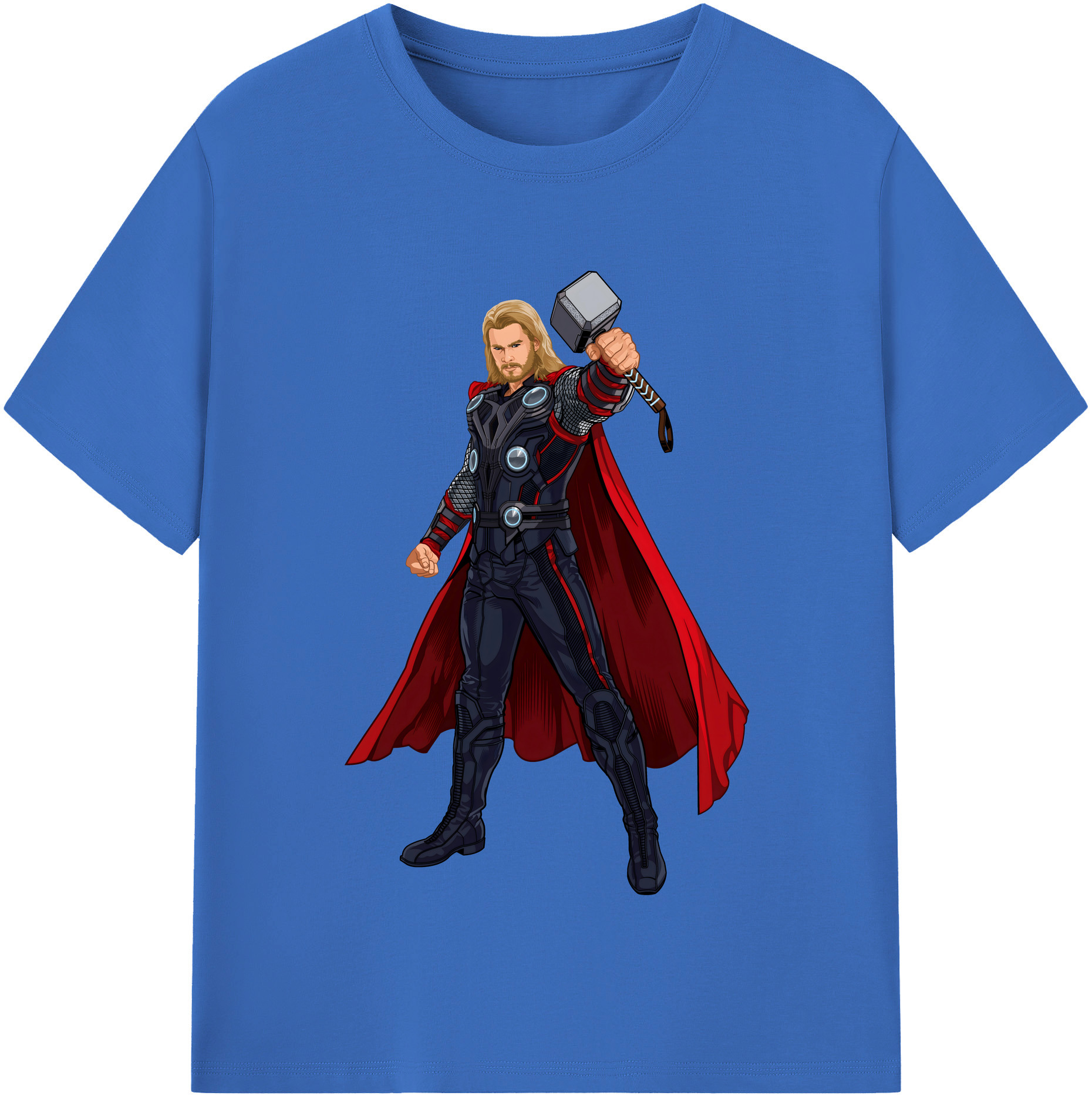 （画像用） アベンジャーズ The Avengers 綿100％半袖Tシャツ（フロントプリント）