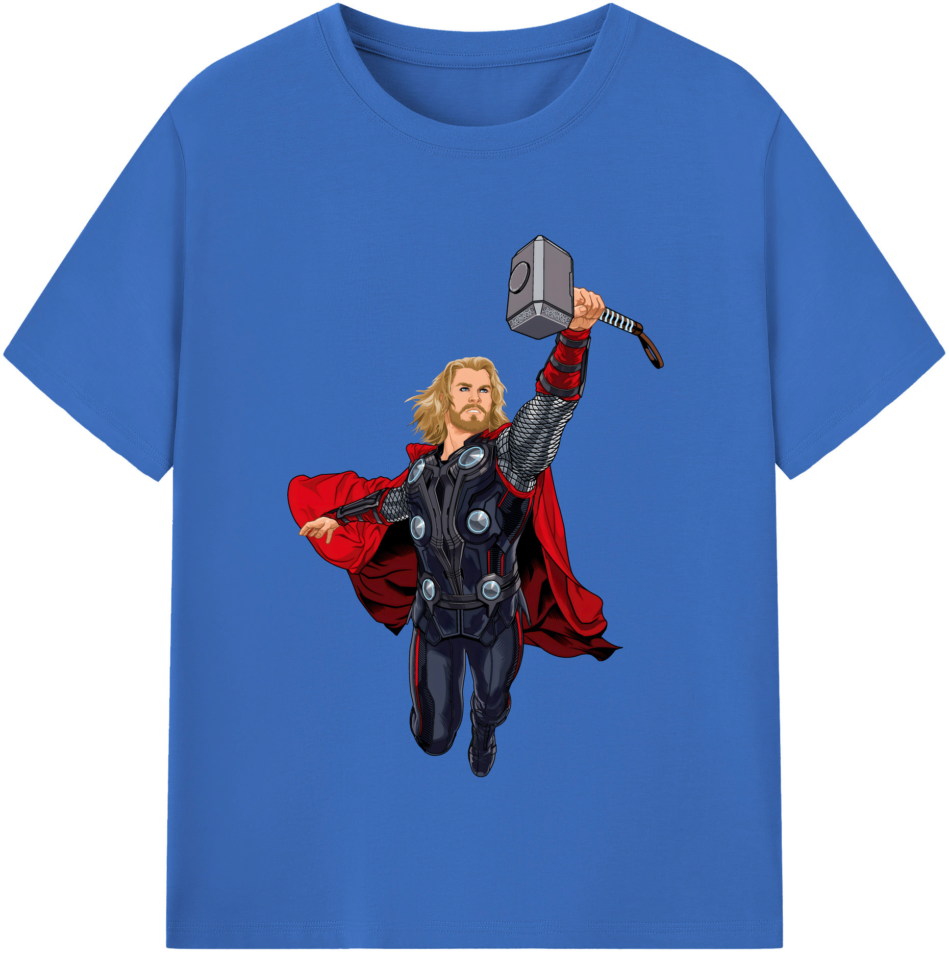 （画像用） アベンジャーズ The Avengers 綿100％半袖Tシャツ（フロントプリント）
