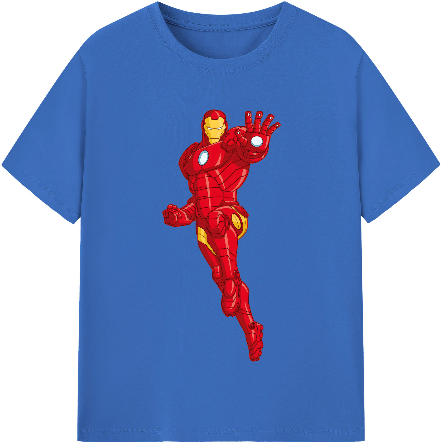 （画像用） アベンジャーズ The Avengers 綿100％半袖Tシャツ（フロントプリント）