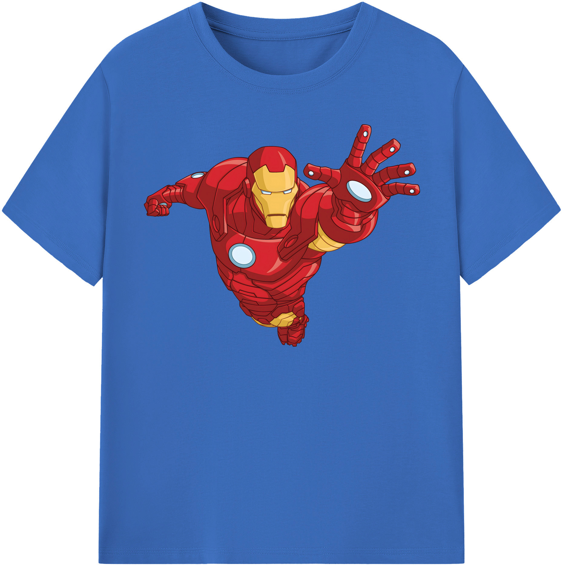 （画像用） アベンジャーズ The Avengers 綿100％半袖Tシャツ（フロントプリント）