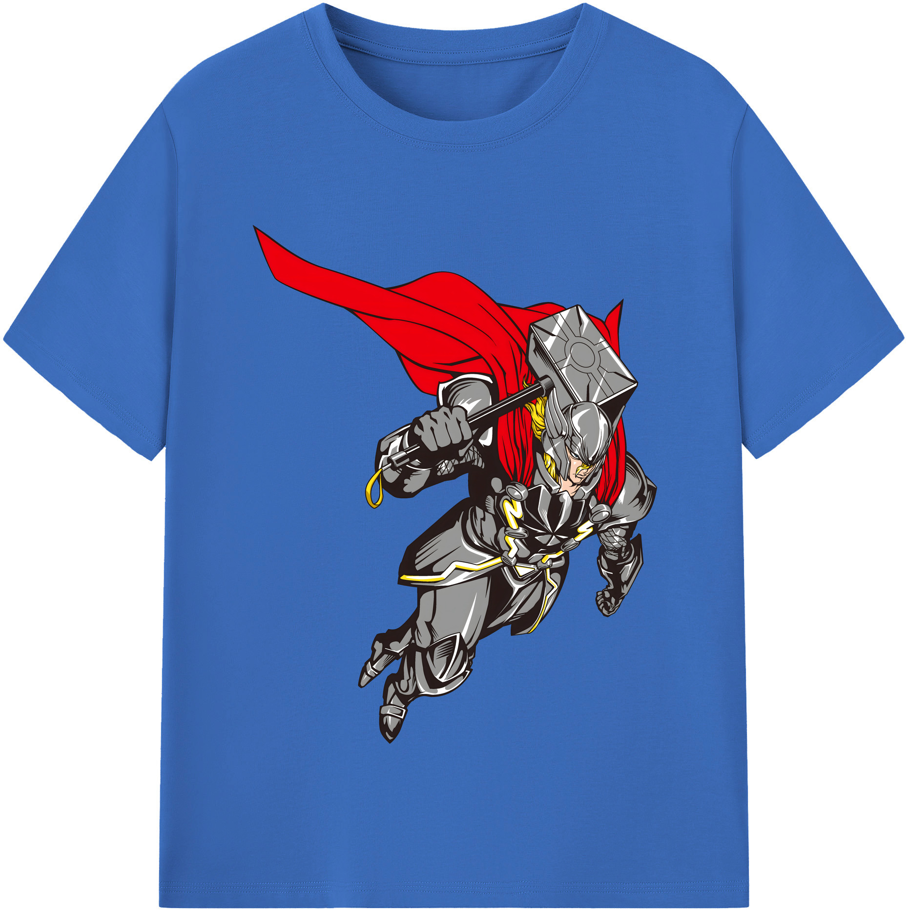 （画像用） アベンジャーズ The Avengers 綿100％半袖Tシャツ（フロントプリント）