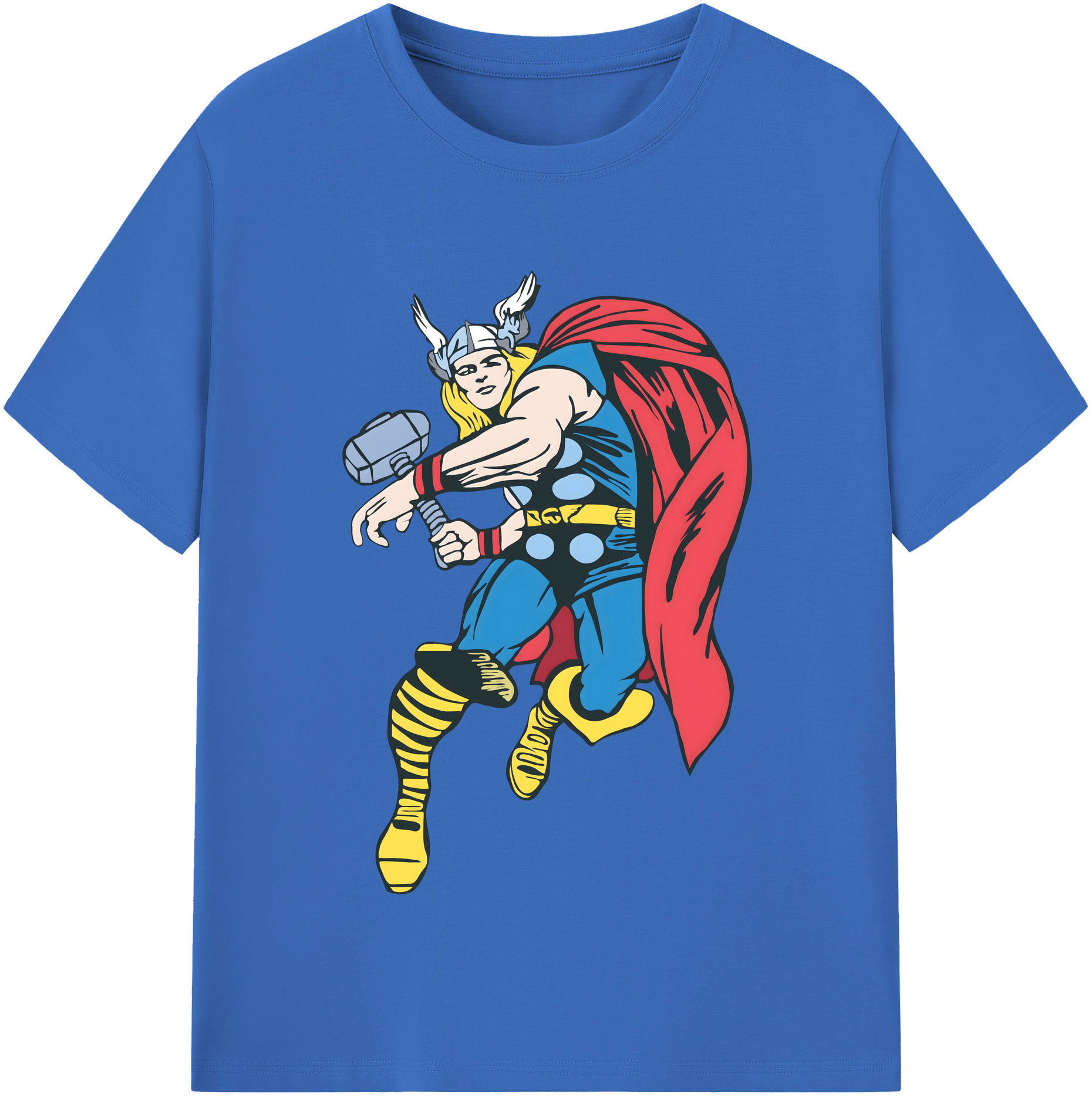 （画像用） アベンジャーズ The Avengers 綿100％半袖Tシャツ（フロントプリント）