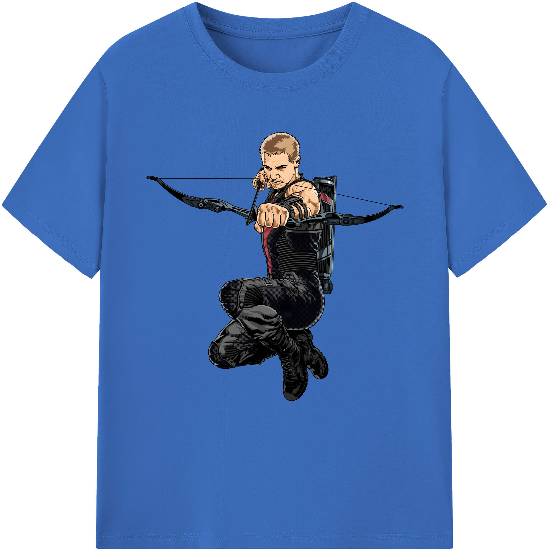 （画像用） アベンジャーズ The Avengers 綿100％半袖Tシャツ（フロントプリント）