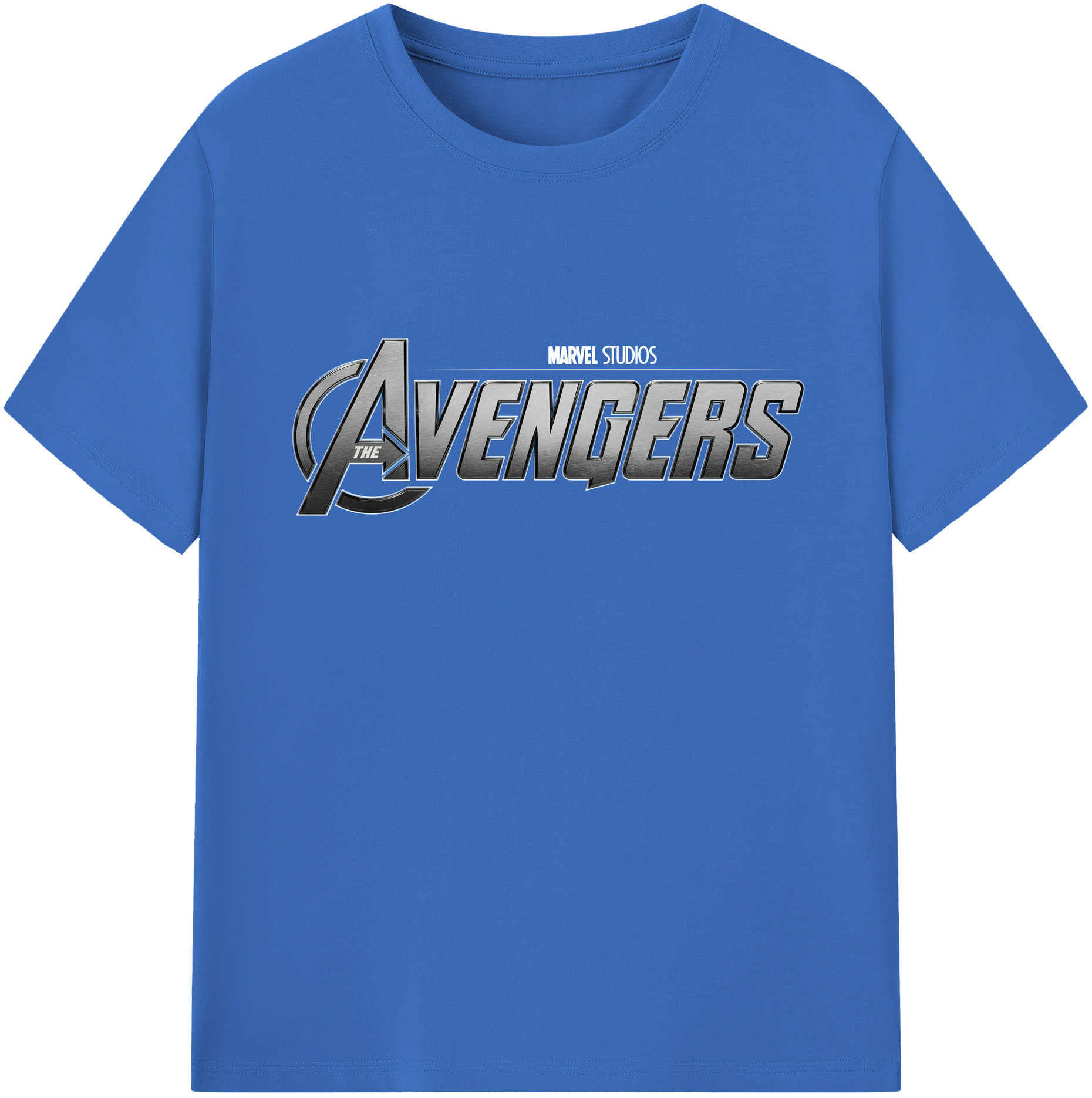 （画像用） アベンジャーズ The Avengers 綿100％半袖Tシャツ（フロントプリント）