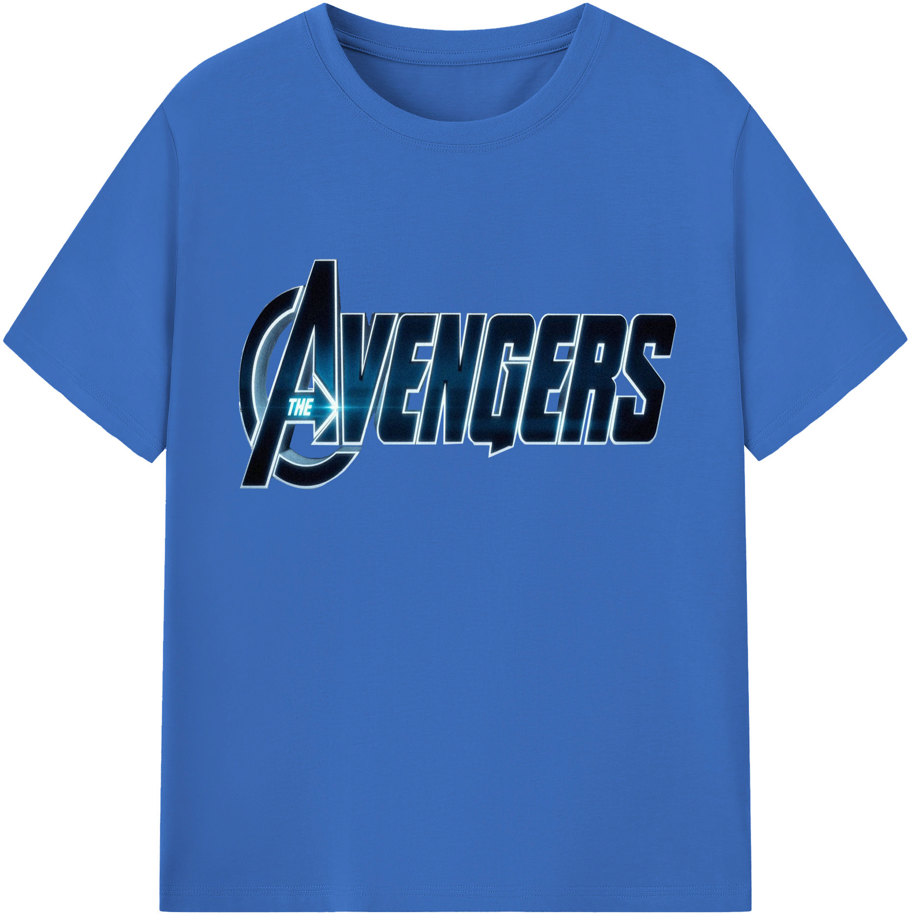 （画像用） アベンジャーズ The Avengers 綿100％半袖Tシャツ（フロントプリント）
