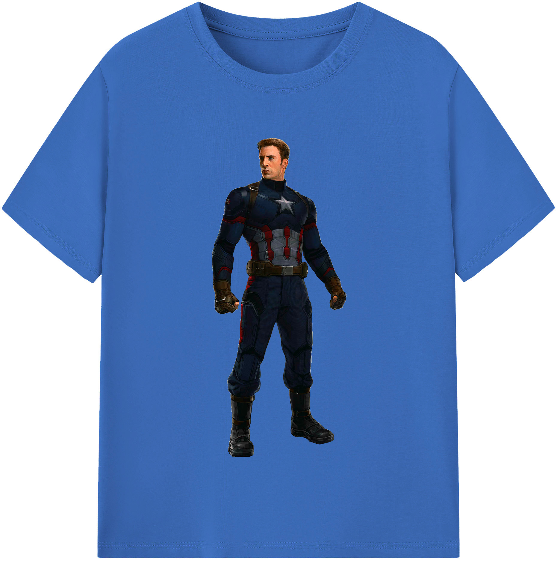 （画像用） アベンジャーズ The Avengers 綿100％半袖Tシャツ（フロントプリント）