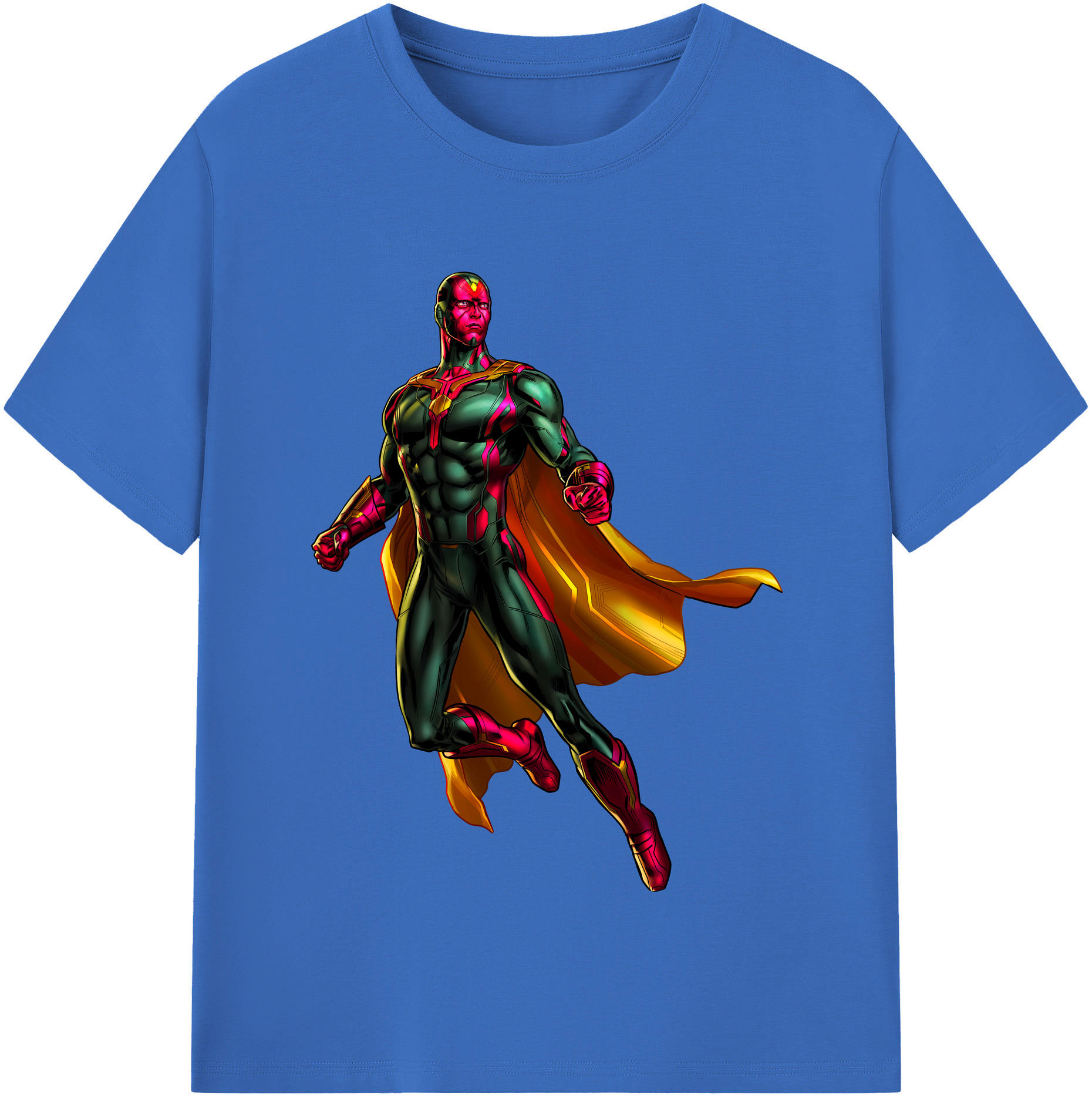 （画像用） アベンジャーズ The Avengers 綿100％半袖Tシャツ（フロントプリント）