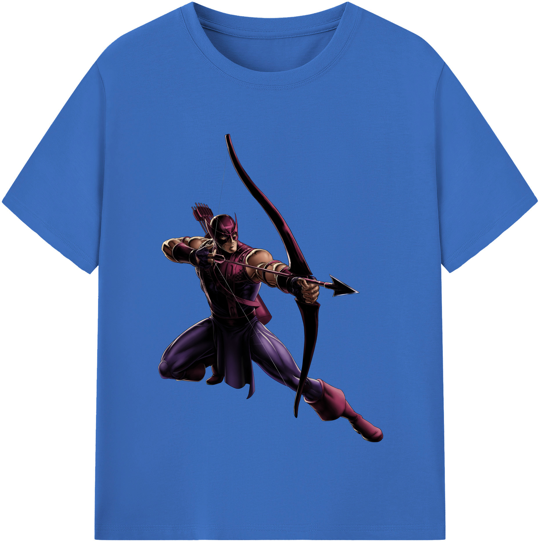 （画像用） アベンジャーズ The Avengers 綿100％半袖Tシャツ（フロントプリント）