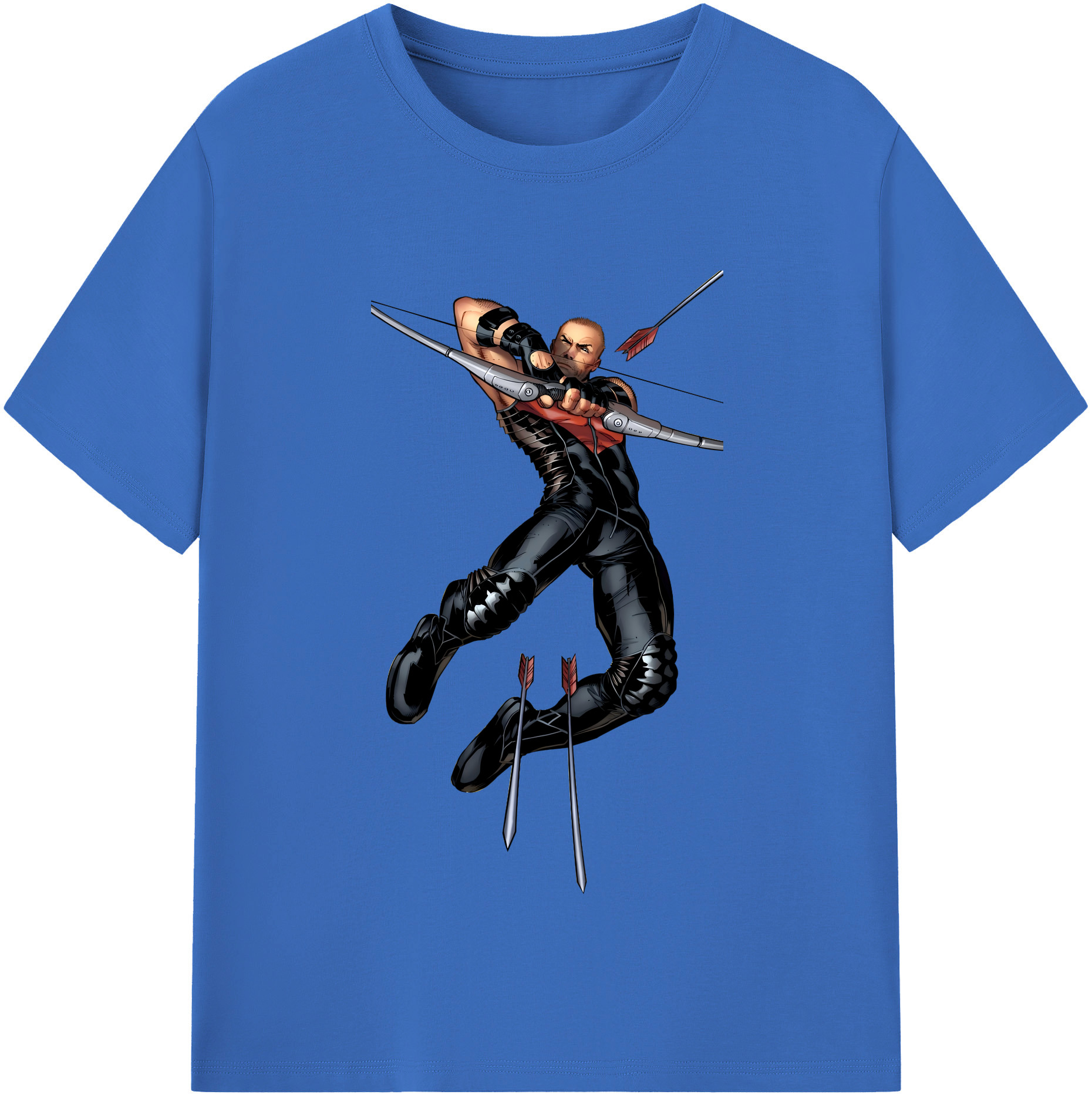（画像用） アベンジャーズ The Avengers 綿100％半袖Tシャツ（フロントプリント）