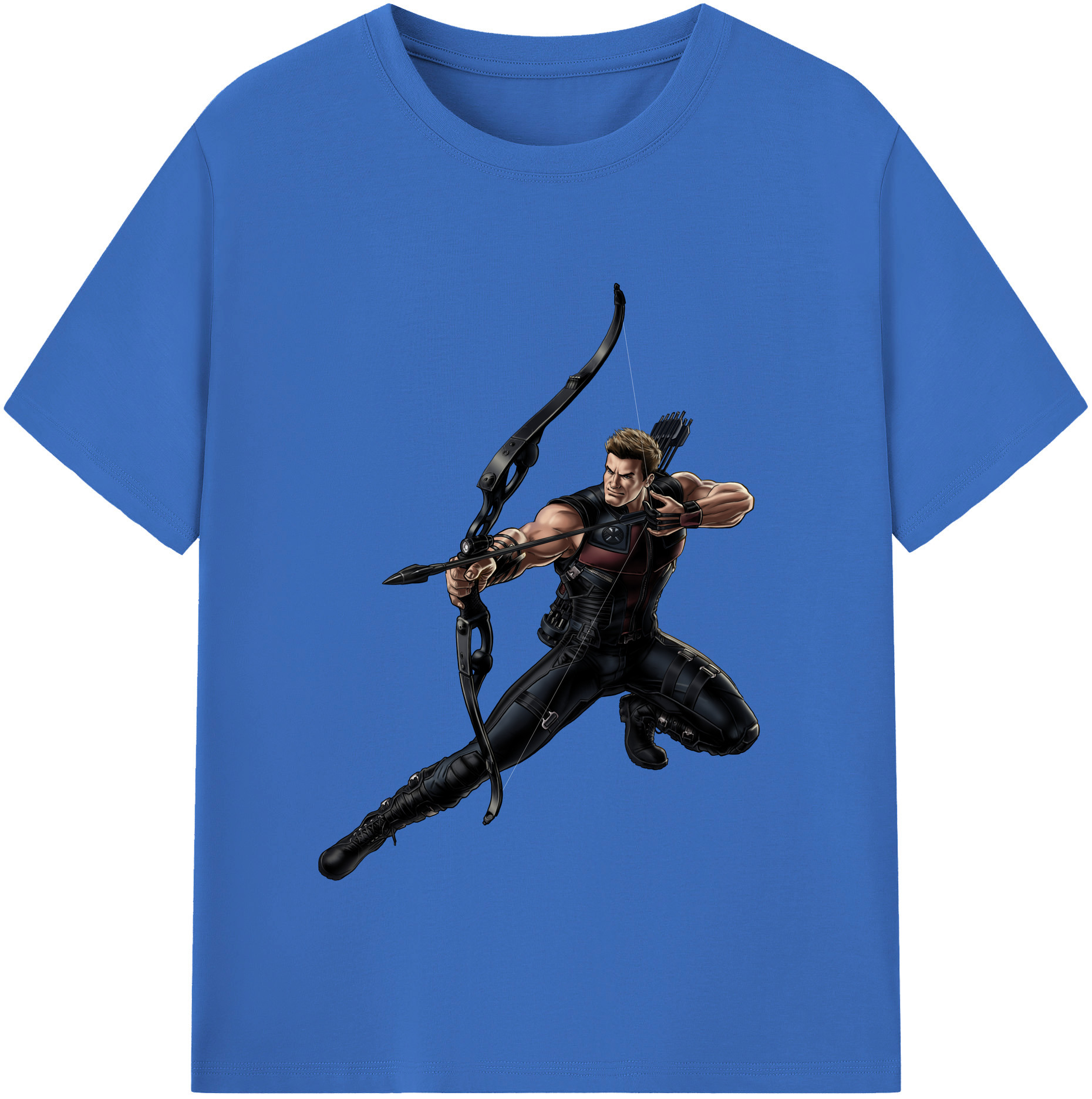 （画像用） アベンジャーズ The Avengers 綿100％半袖Tシャツ（フロントプリント）