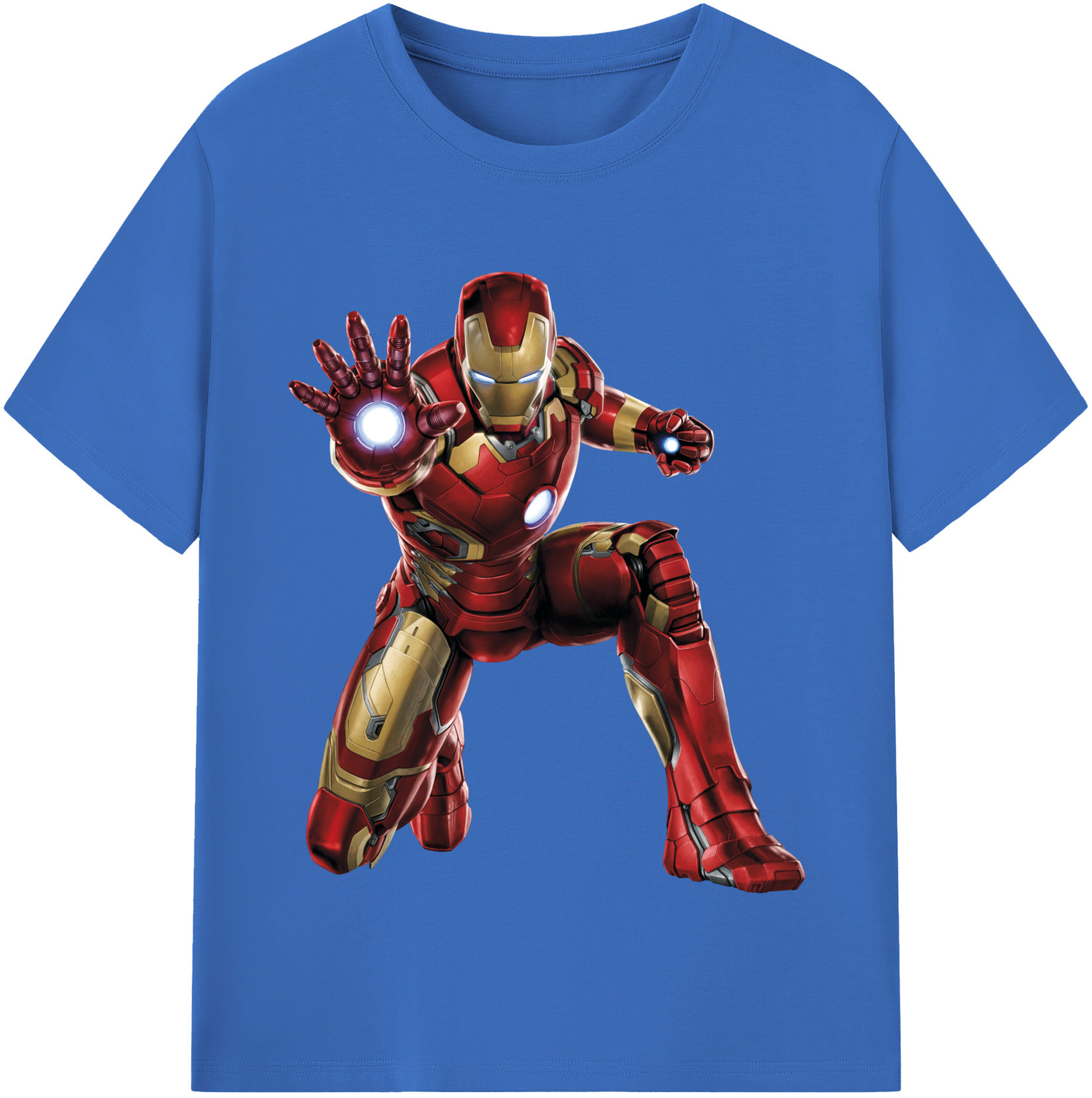 （画像用） アベンジャーズ The Avengers 綿100％半袖Tシャツ（フロントプリント）
