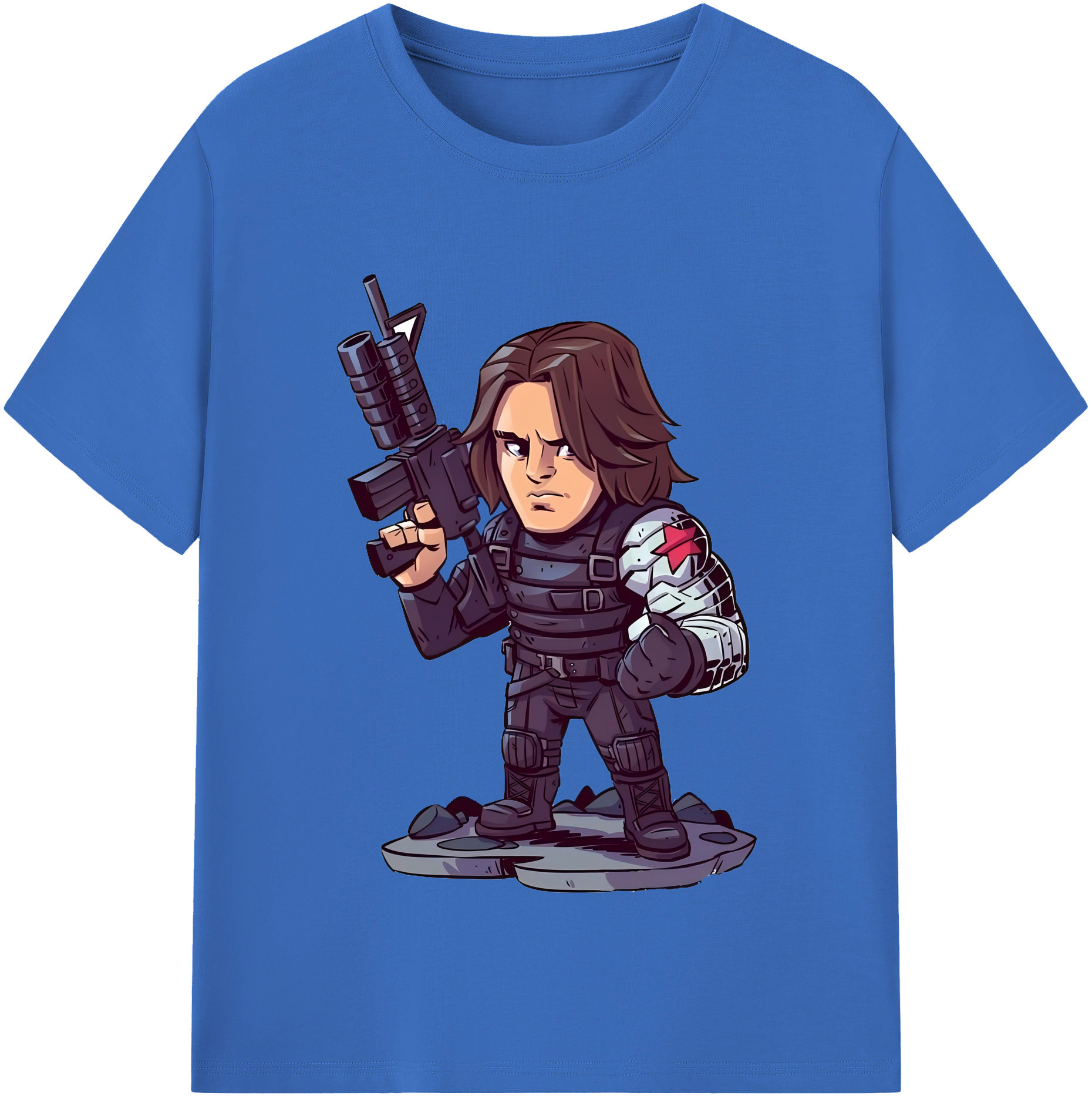 （画像用） アベンジャーズ The Avengers 綿100％半袖Tシャツ（フロントプリント）