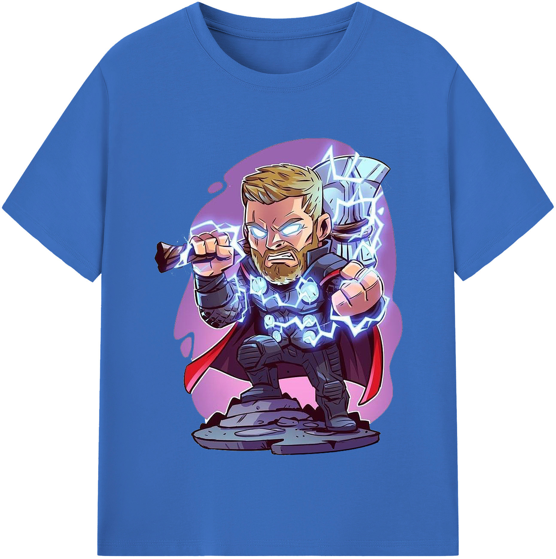 （画像用） アベンジャーズ The Avengers 綿100％半袖Tシャツ（フロントプリント）