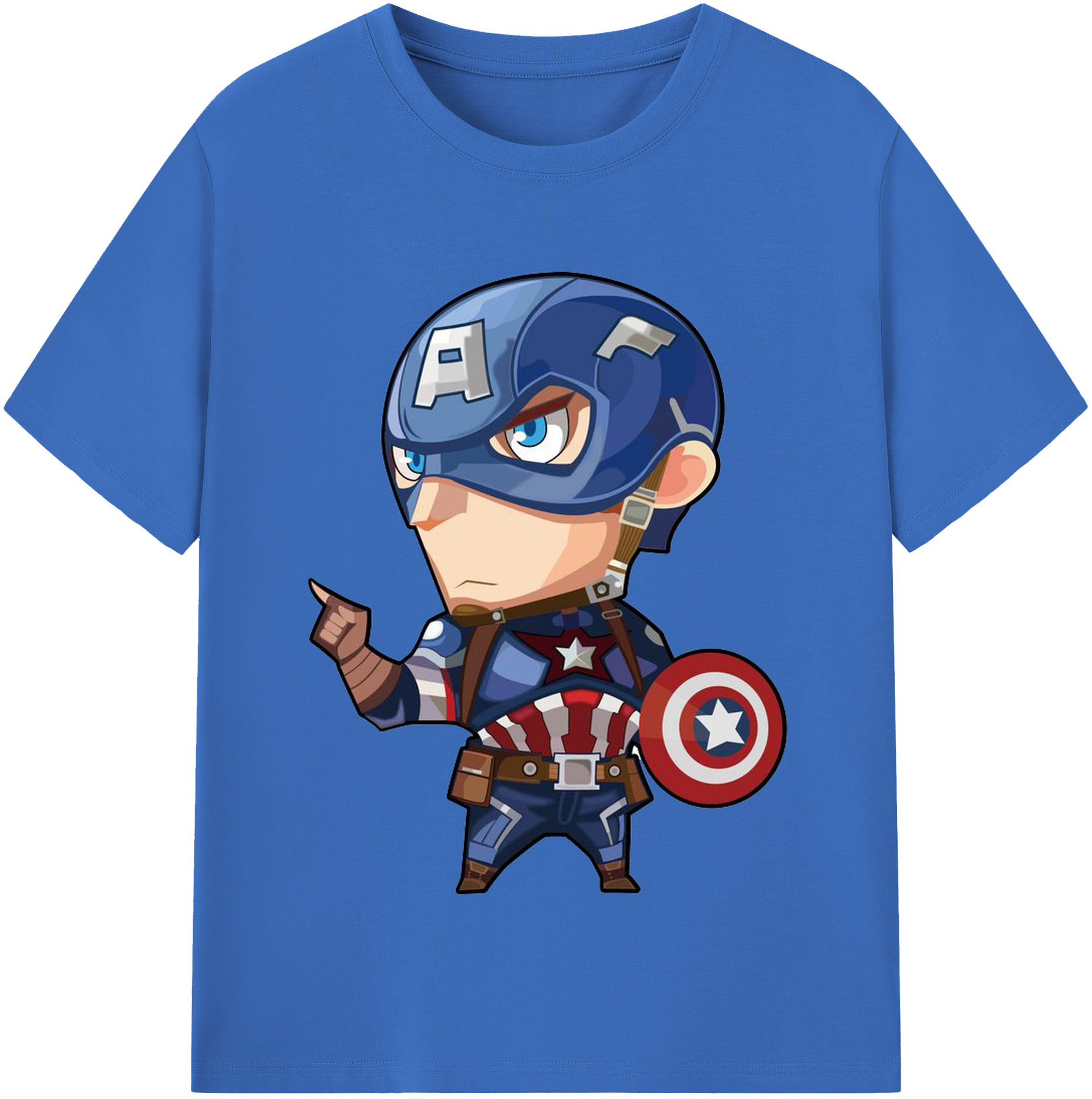 （画像用） アベンジャーズ The Avengers 綿100％半袖Tシャツ（フロントプリント）