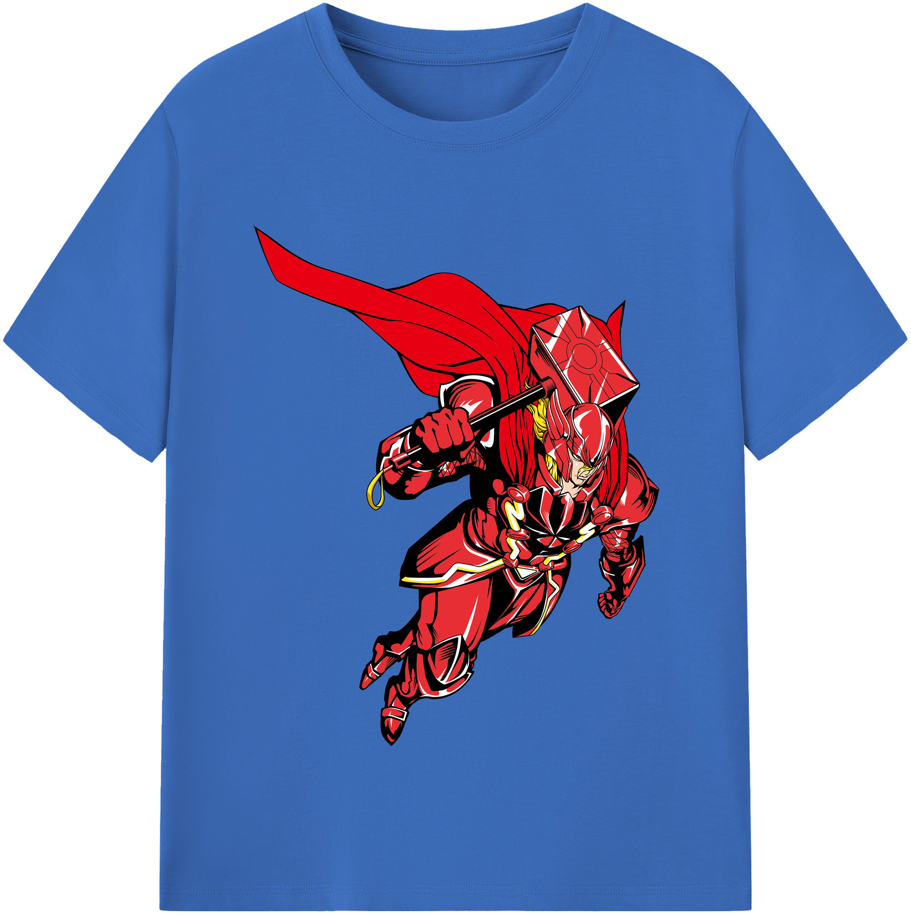 （画像用） アベンジャーズ The Avengers 綿100％半袖Tシャツ（フロントプリント）