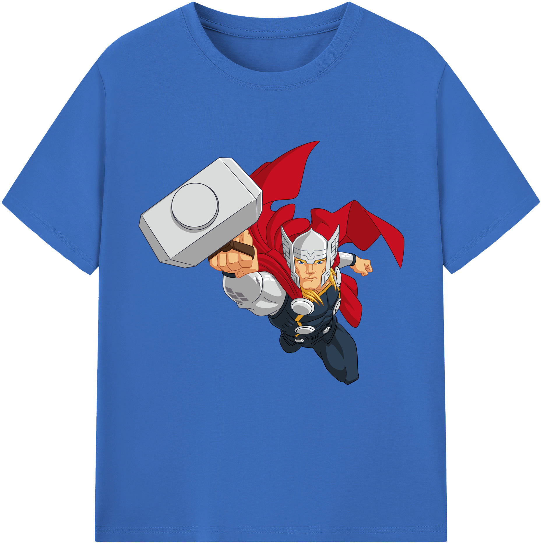 （画像用） アベンジャーズ The Avengers 綿100％半袖Tシャツ（フロントプリント）