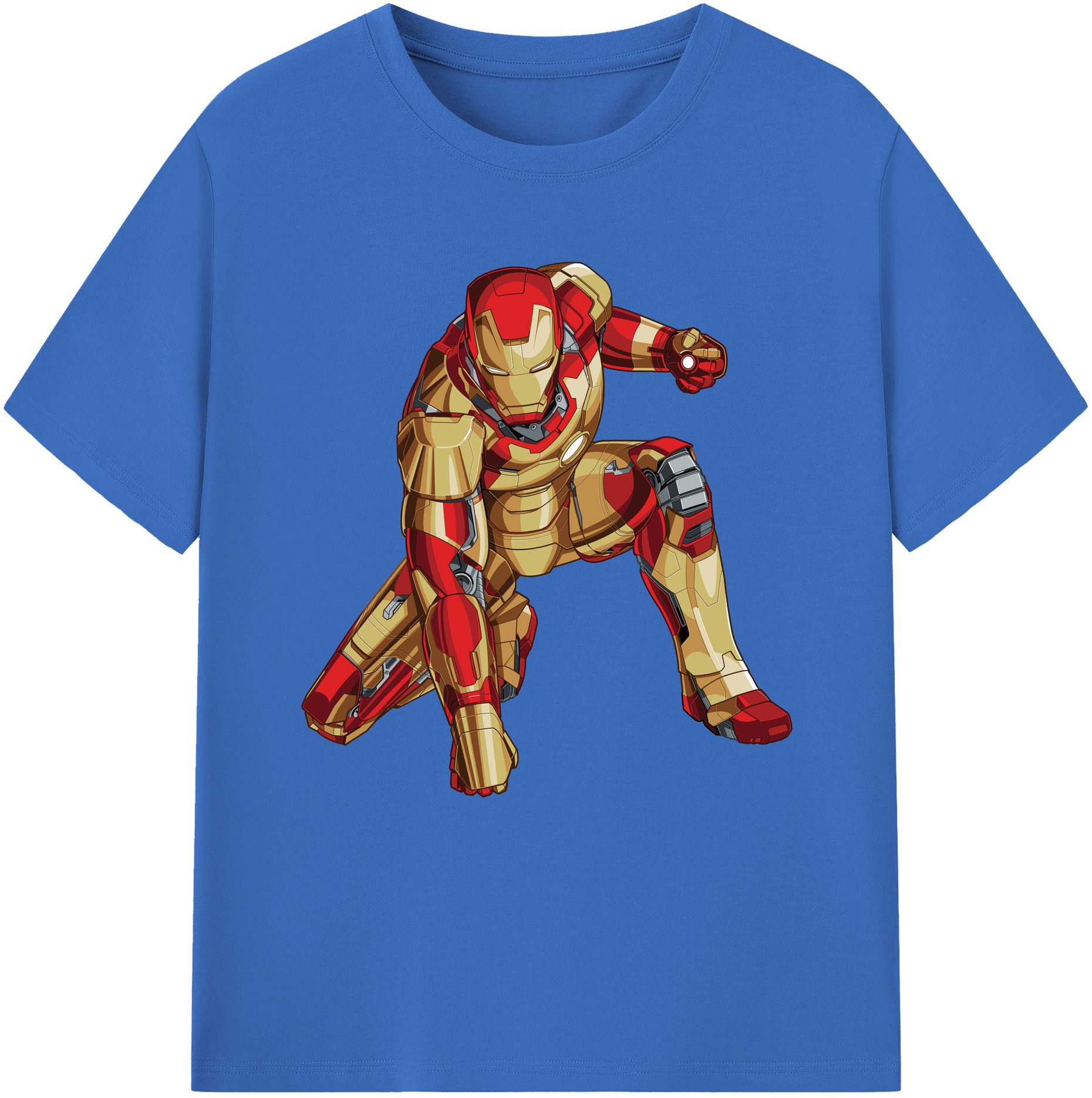 （画像用） アベンジャーズ The Avengers 綿100％半袖Tシャツ（フロントプリント）