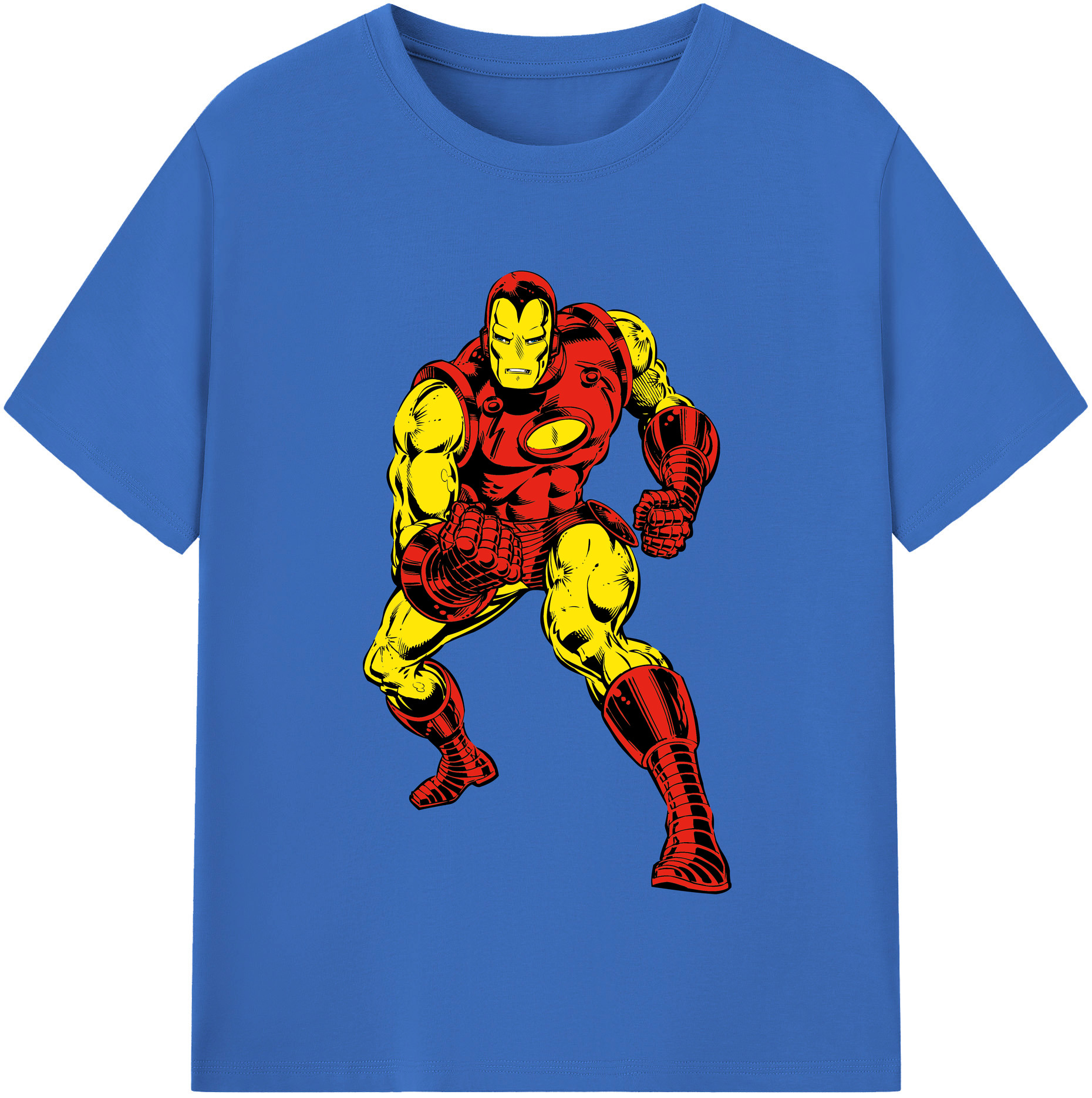（画像用） アベンジャーズ The Avengers 綿100％半袖Tシャツ（フロントプリント）