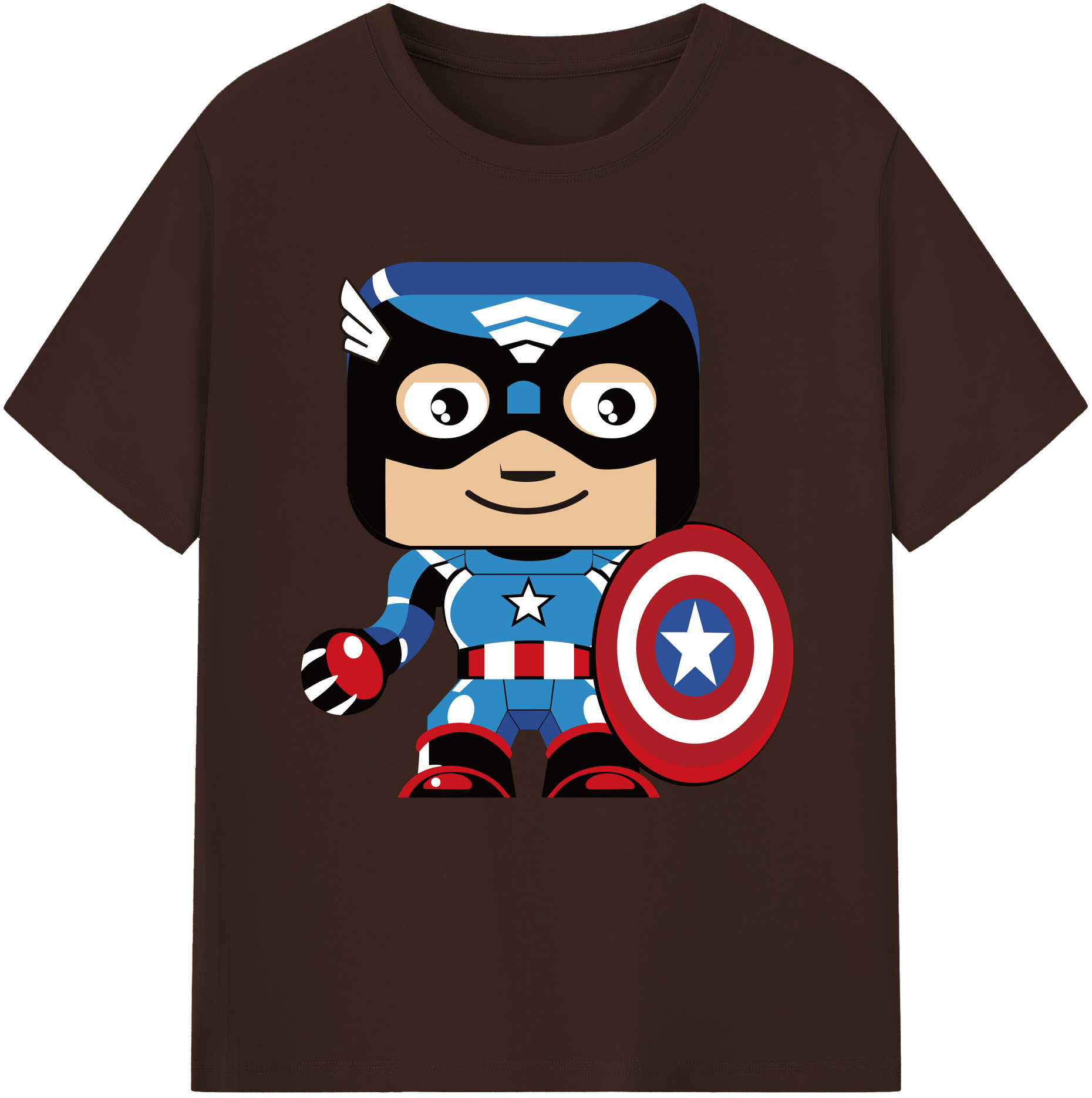 （画像用） アベンジャーズ The Avengers 綿100％半袖Tシャツ（フロントプリント）