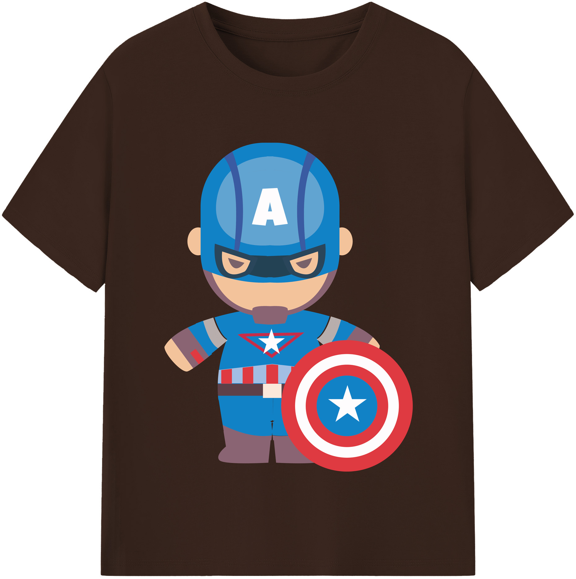 （画像用） アベンジャーズ The Avengers 綿100％半袖Tシャツ（フロントプリント）