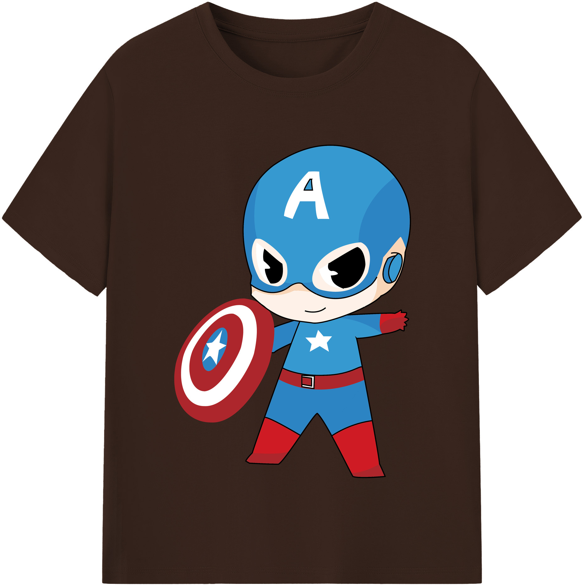 （画像用） アベンジャーズ The Avengers 綿100％半袖Tシャツ（フロントプリント）