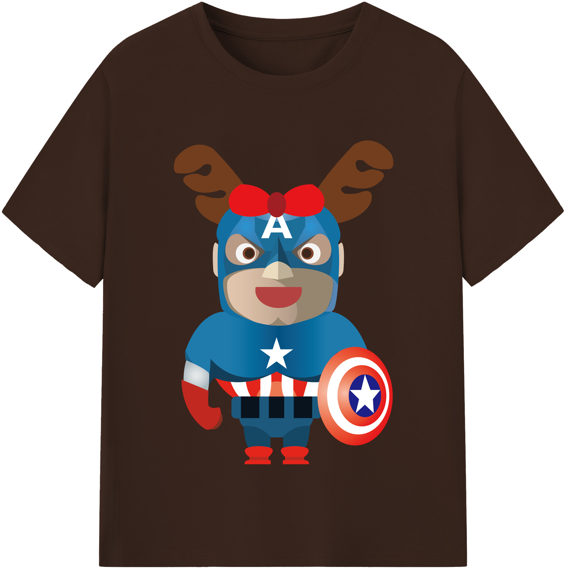 （画像用） アベンジャーズ The Avengers 綿100％半袖Tシャツ（フロントプリント）