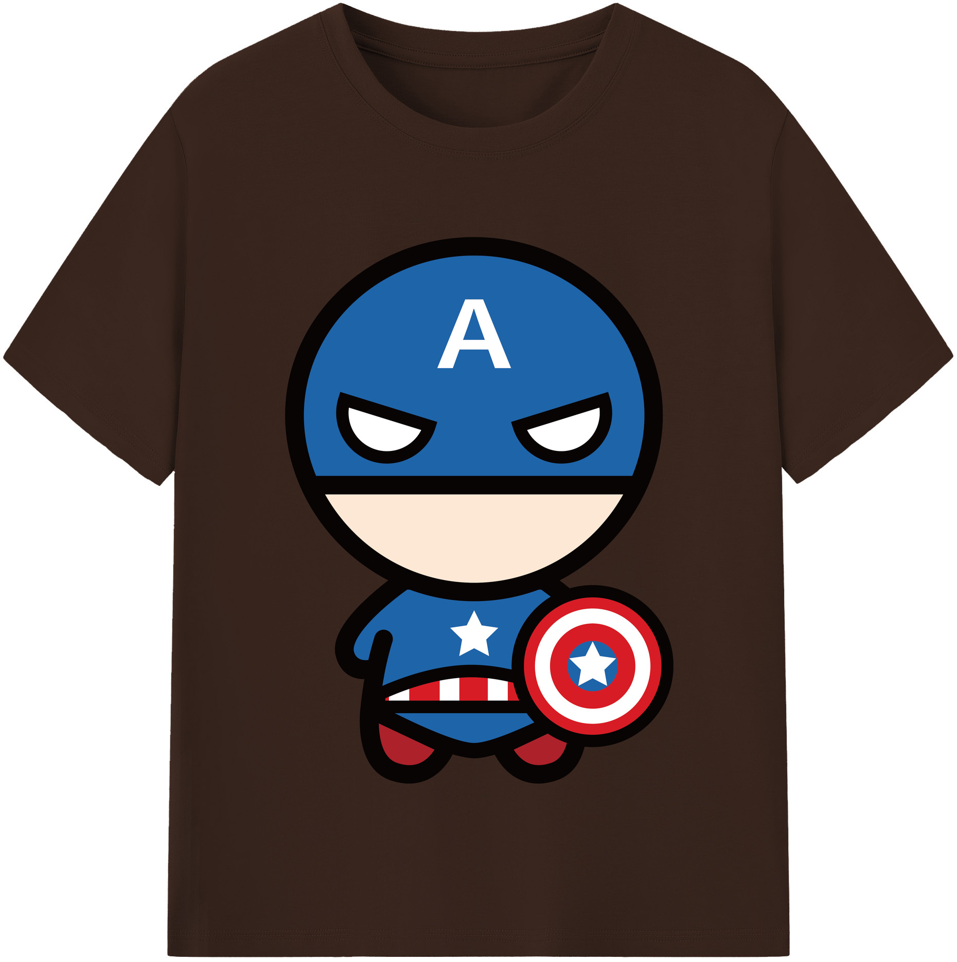 （画像用） アベンジャーズ The Avengers 綿100％半袖Tシャツ（フロントプリント）