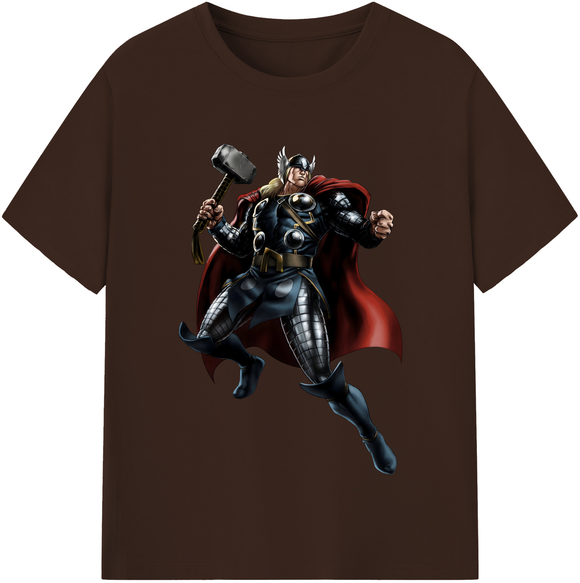 （画像用） アベンジャーズ The Avengers 綿100％半袖Tシャツ（フロントプリント）