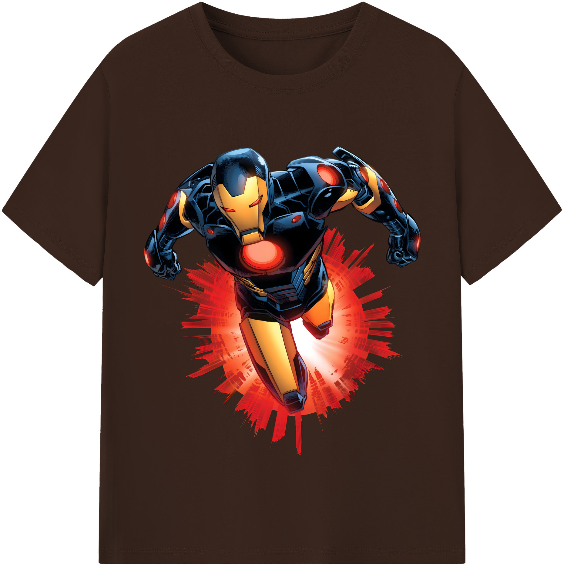 （画像用） アベンジャーズ The Avengers 綿100％半袖Tシャツ（フロントプリント）