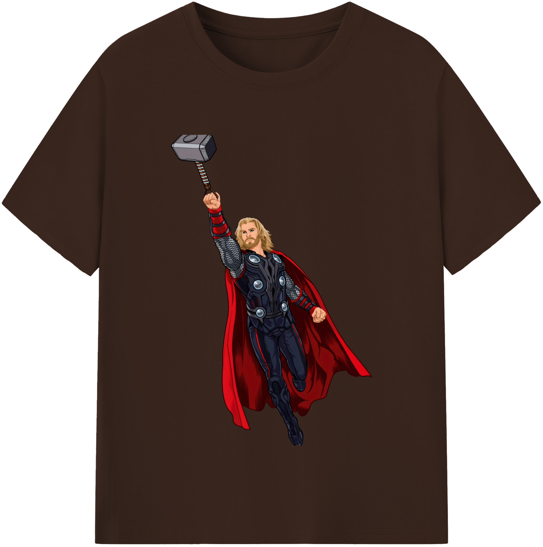 （画像用） アベンジャーズ The Avengers 綿100％半袖Tシャツ（フロントプリント）
