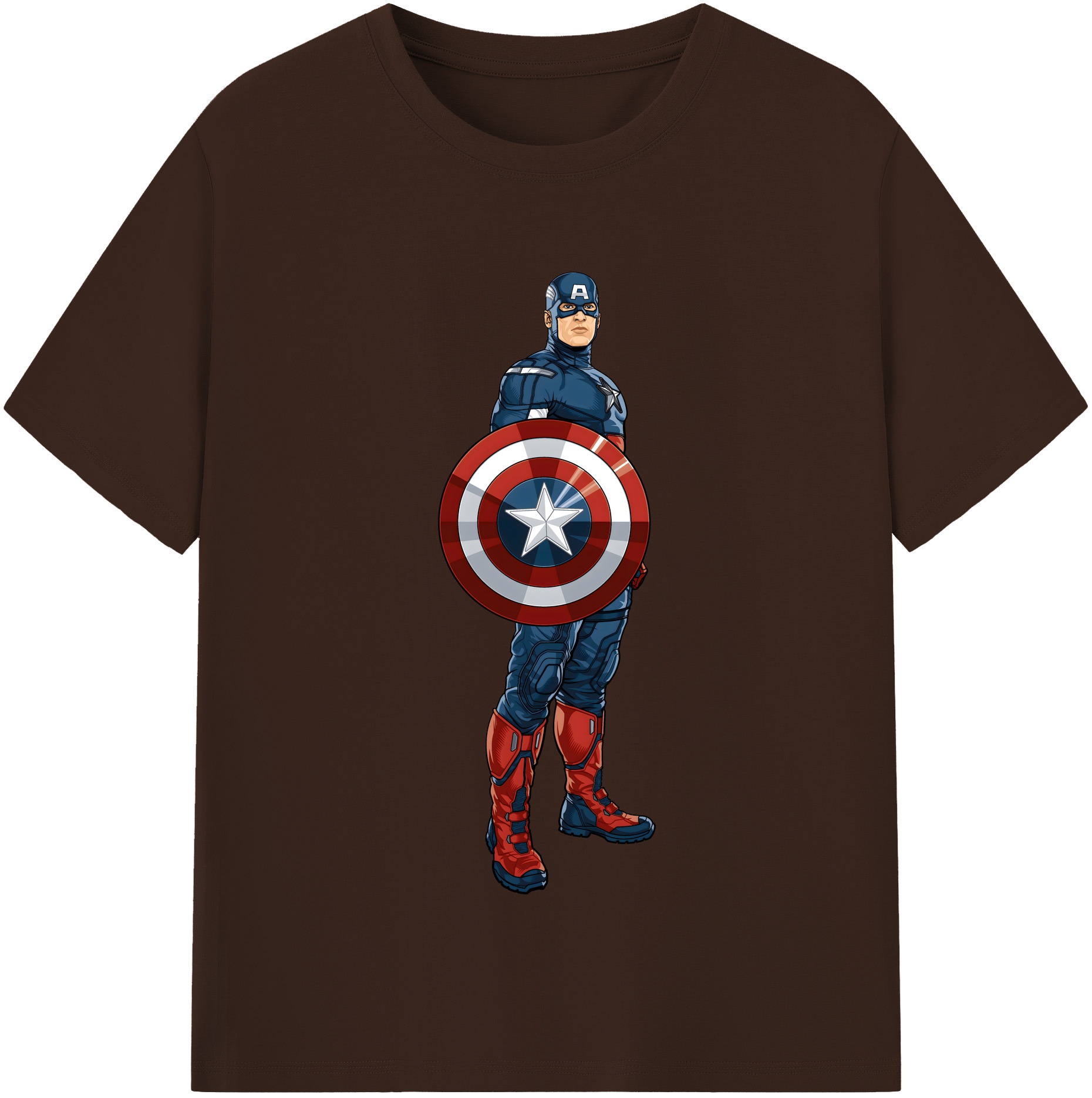 （画像用） アベンジャーズ The Avengers 綿100％半袖Tシャツ（フロントプリント）
