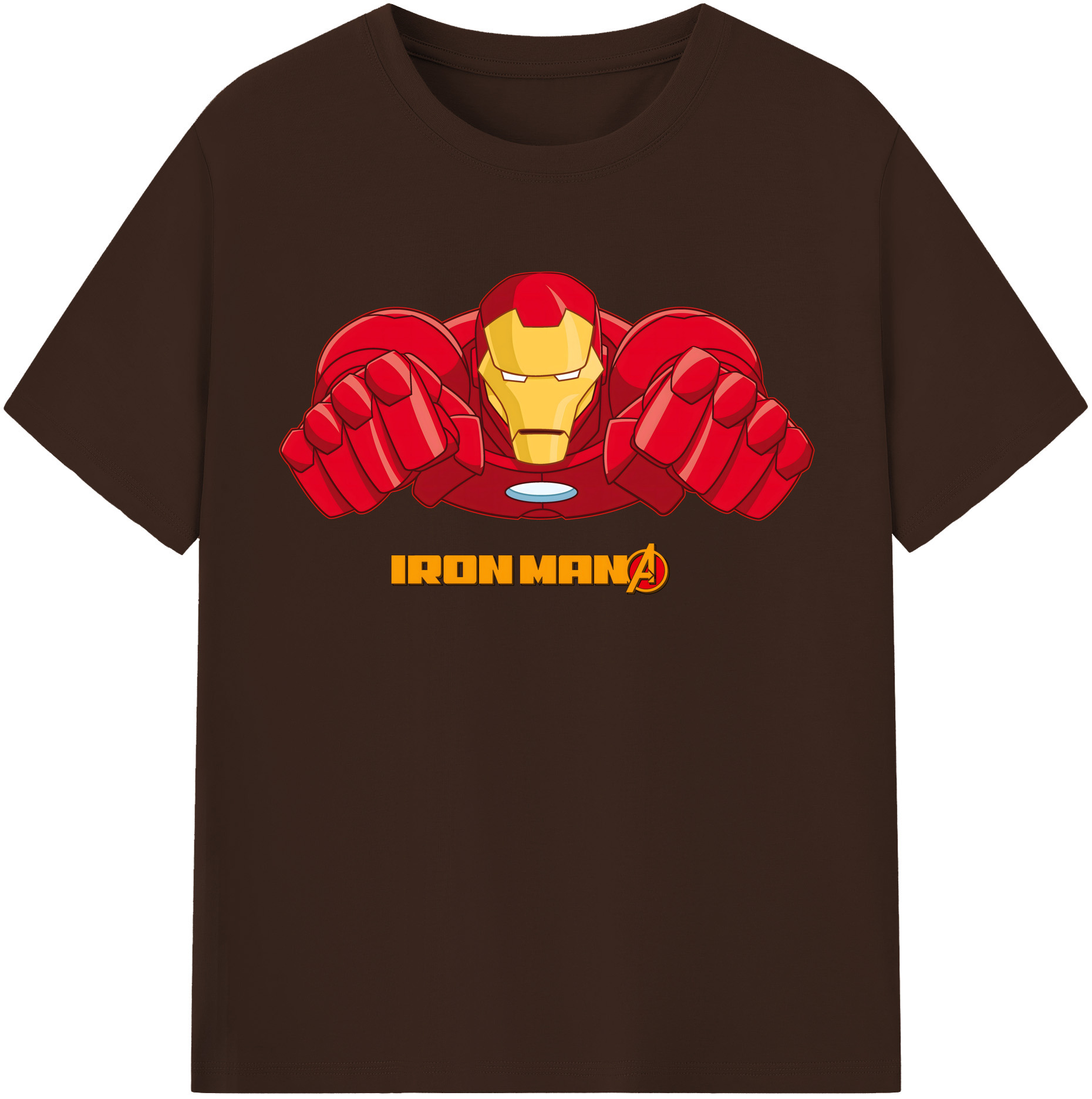 （画像用） アベンジャーズ The Avengers 綿100％半袖Tシャツ（フロントプリント）