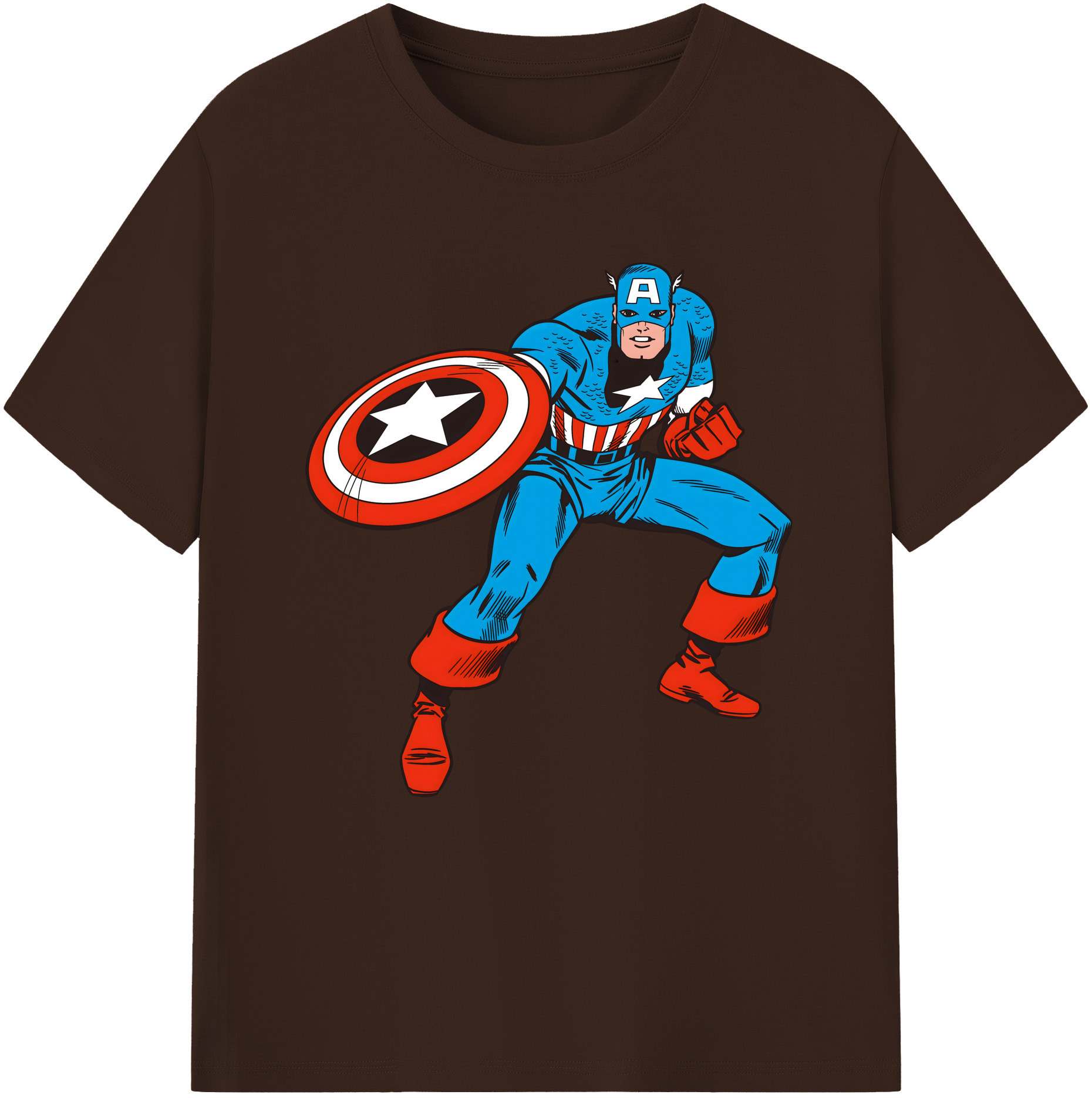 （画像用） アベンジャーズ The Avengers 綿100％半袖Tシャツ（フロントプリント）