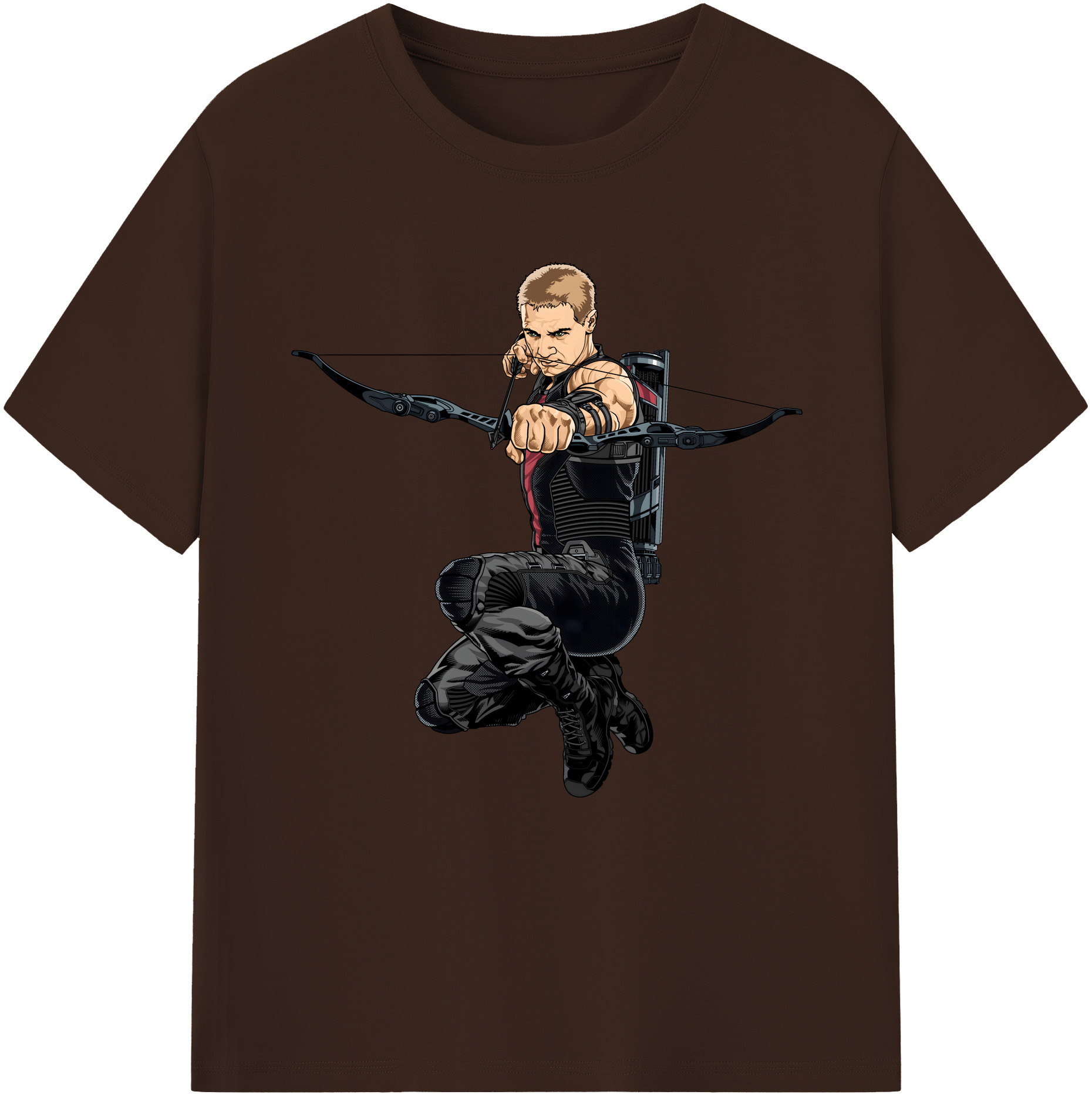 （画像用） アベンジャーズ The Avengers 綿100％半袖Tシャツ（フロントプリント）